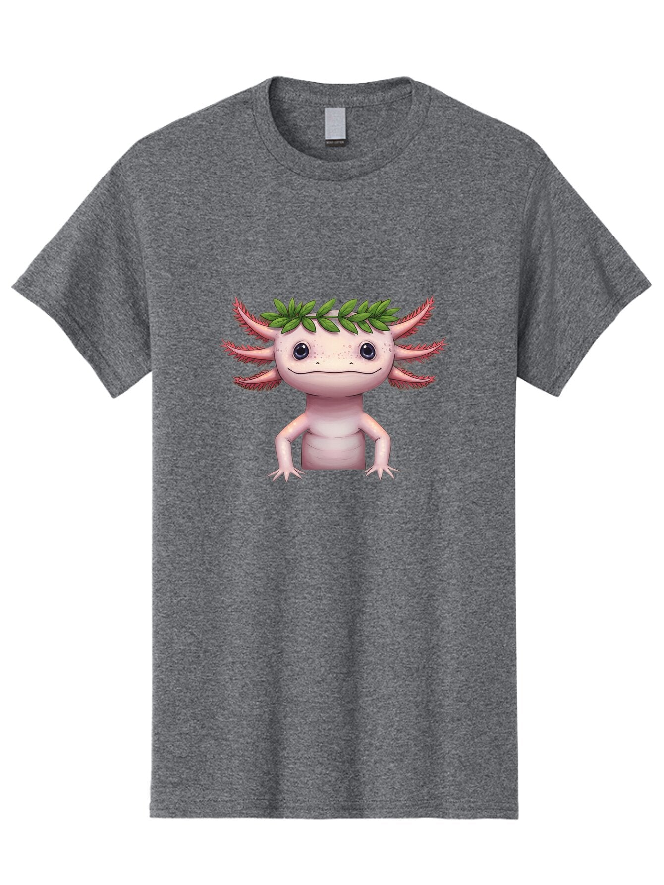 Axolotl-With-Leaves Men'S Graphic Tee, 100% Cotton, Comfortable Casual Summer Wear, Machine Washable, Vintage Camera, Old Camera, Antique Camera, Black Camera, Classic Photography, Photography Equipment, Nostalgic Device, Film Camera, Baq316 4