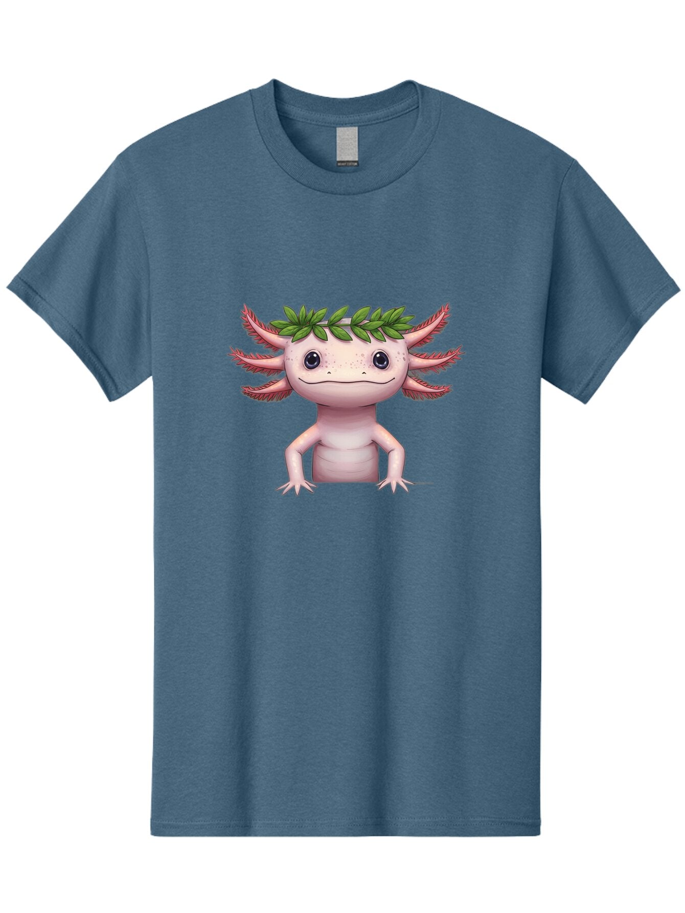 Axolotl-With-Leaves Men'S Graphic Tee, 100% Cotton, Comfortable Casual Summer Wear, Machine Washable, Vintage Camera, Old Camera, Antique Camera, Black Camera, Classic Photography, Photography Equipment, Nostalgic Device, Film Camera, Baq316 3