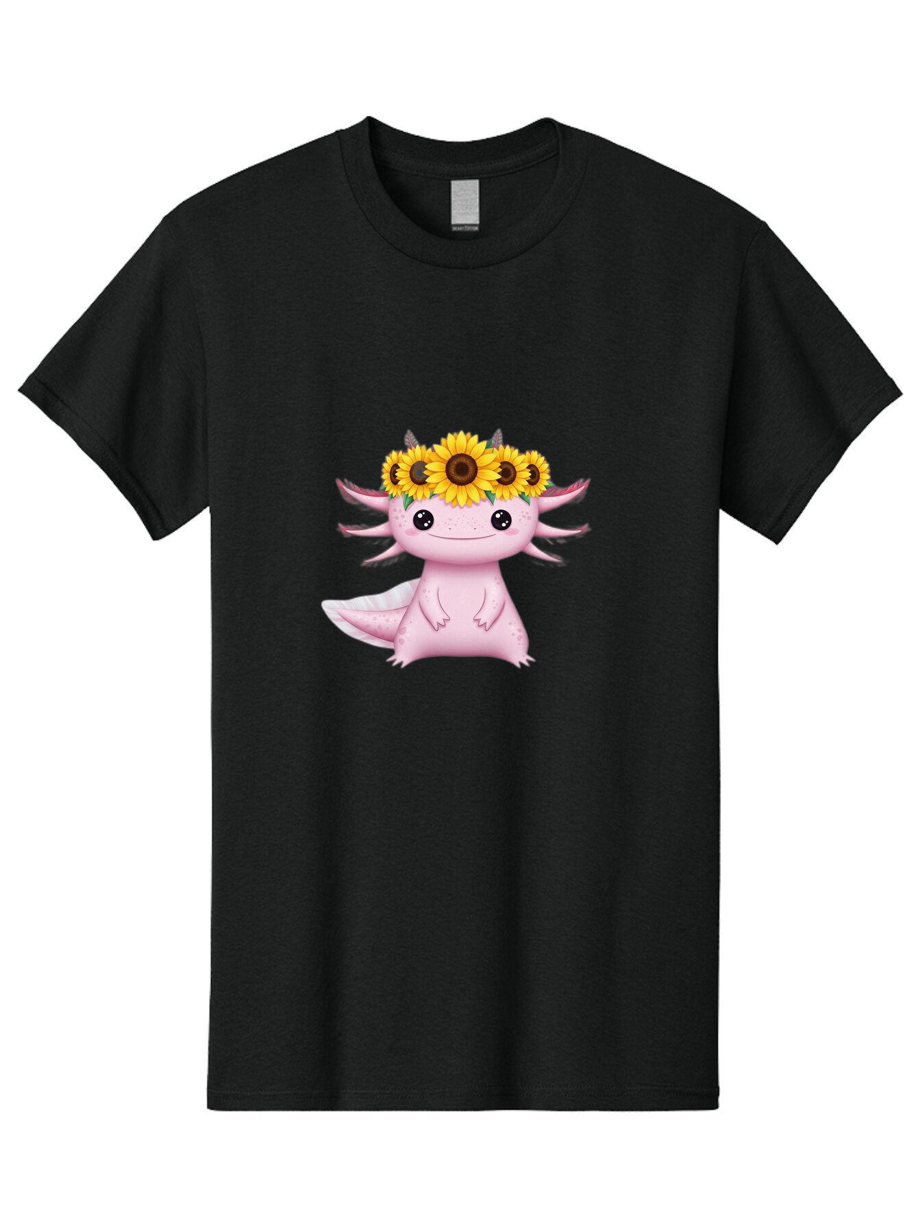 Axolotl-With-Sunflowers Men'S Graphic Tee, 100% Cotton, Comfortable Casual Summer Wear, Machine Washable, Vintage Camera, Old Camera, Antique Camera, Black Camera, Classic Photography, Photography Equipment, Nostalgic Device, Film Camera, Baq318 14