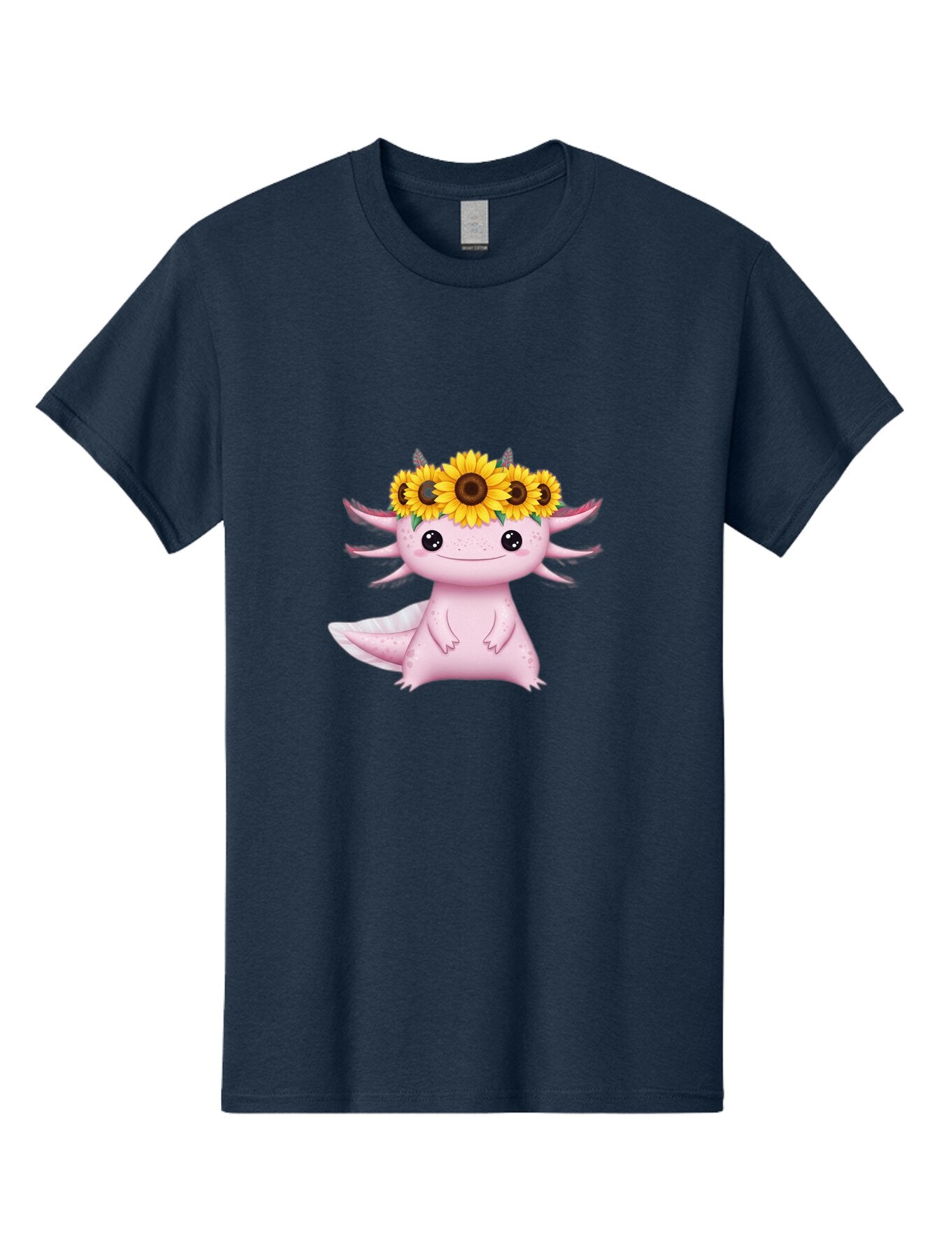 Axolotl-With-Sunflowers Men'S Graphic Tee, 100% Cotton, Comfortable Casual Summer Wear, Machine Washable, Vintage Camera, Old Camera, Antique Camera, Black Camera, Classic Photography, Photography Equipment, Nostalgic Device, Film Camera, Baq318 10