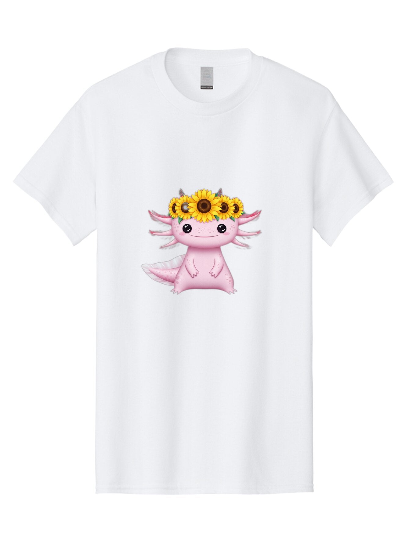 Axolotl-With-Sunflowers Men'S Graphic Tee, 100% Cotton, Comfortable Casual Summer Wear, Machine Washable, Vintage Camera, Old Camera, Antique Camera, Black Camera, Classic Photography, Photography Equipment, Nostalgic Device, Film Camera, Baq318 9
