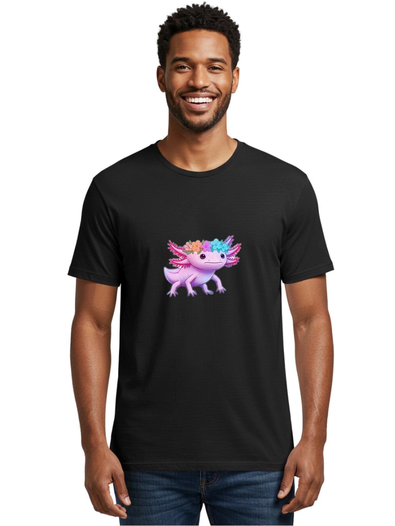 Axolotl Men'S Graphic Tee, 100% Cotton, Comfortable Casual Summer Wear, Machine Washable, Vintage Camera, Old Camera, Antique Camera, Black Camera, Classic Photography, Photography Equipment, Nostalgic Device, Film Camera, Camera Art Baq320 16