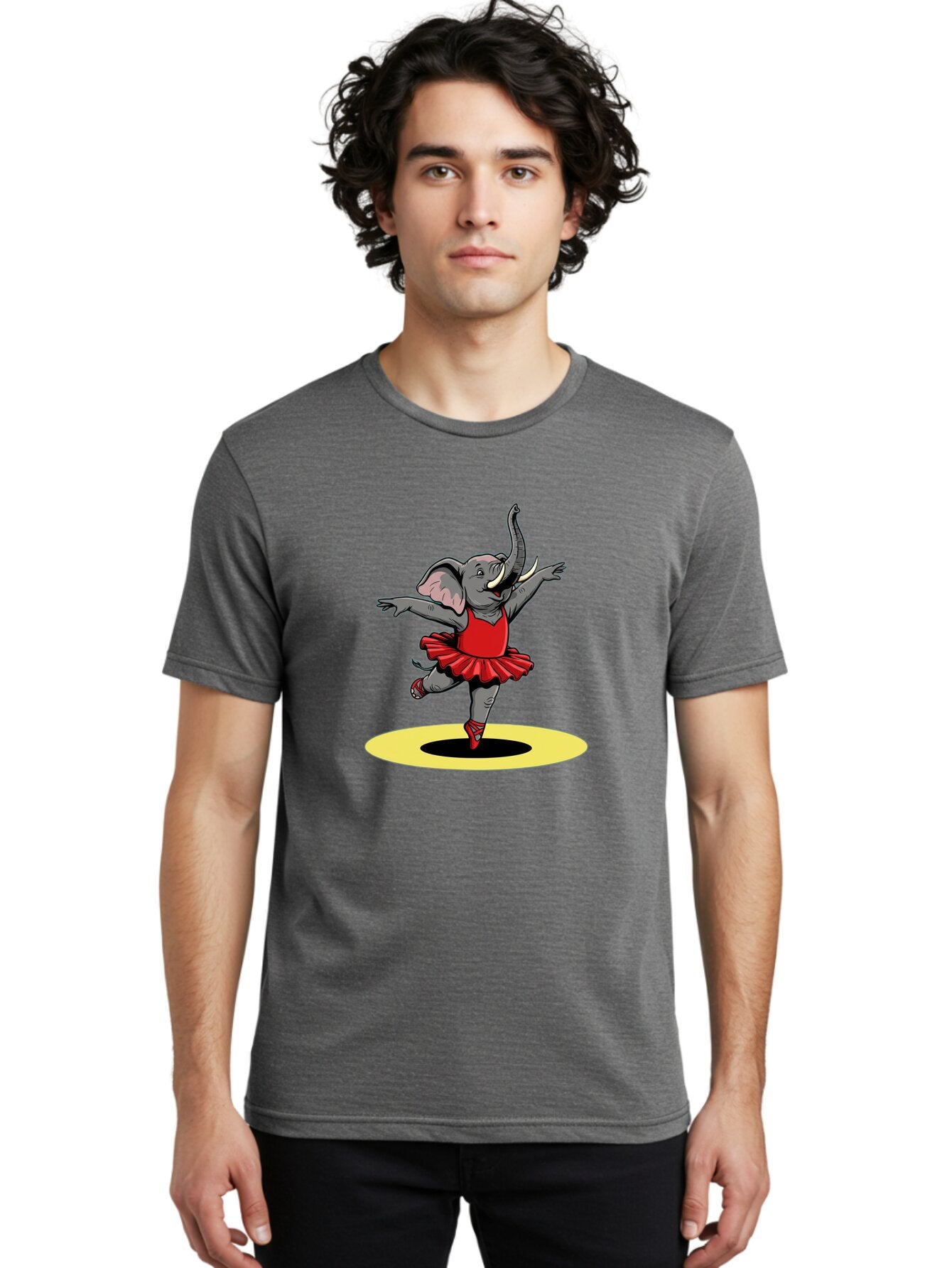 Ballerina-Elephant-1 Men'S Graphic Tee, 100% Cotton, Comfortable Casual Summer Wear, Machine Washable, Vintage Camera, Old Camera, Antique Camera, Black Camera, Classic Photography, Photography Equipment, Nostalgic Device, Film Camera, Baq325 23
