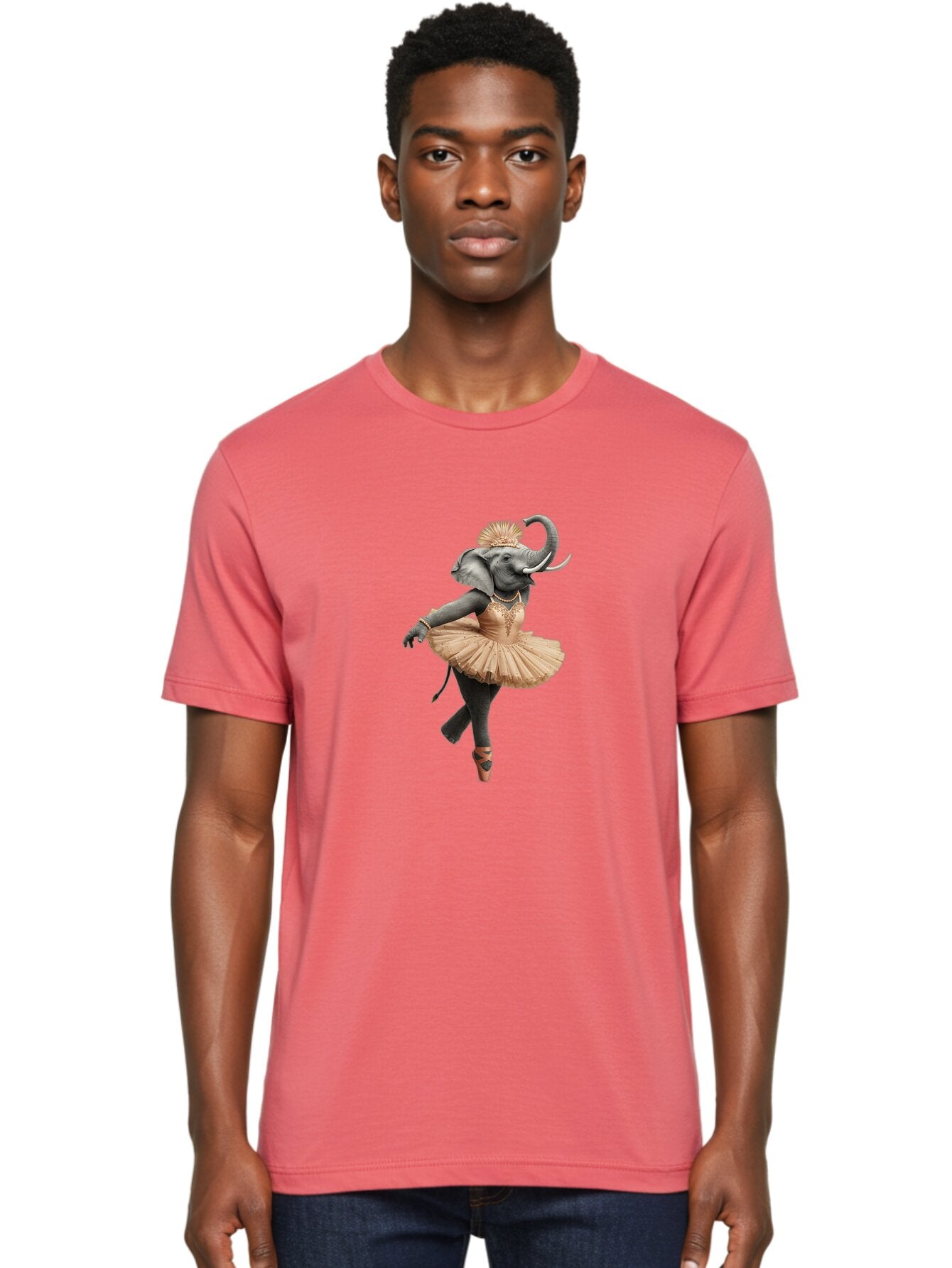 Ballerina-Elephant-2 Men'S Graphic Tee, 100% Cotton, Comfortable Casual Summer Wear, Machine Washable, Vintage Camera, Old Camera, Antique Camera, Black Camera, Classic Photography, Photography Equipment, Nostalgic Device, Film Camera, Baq326 28