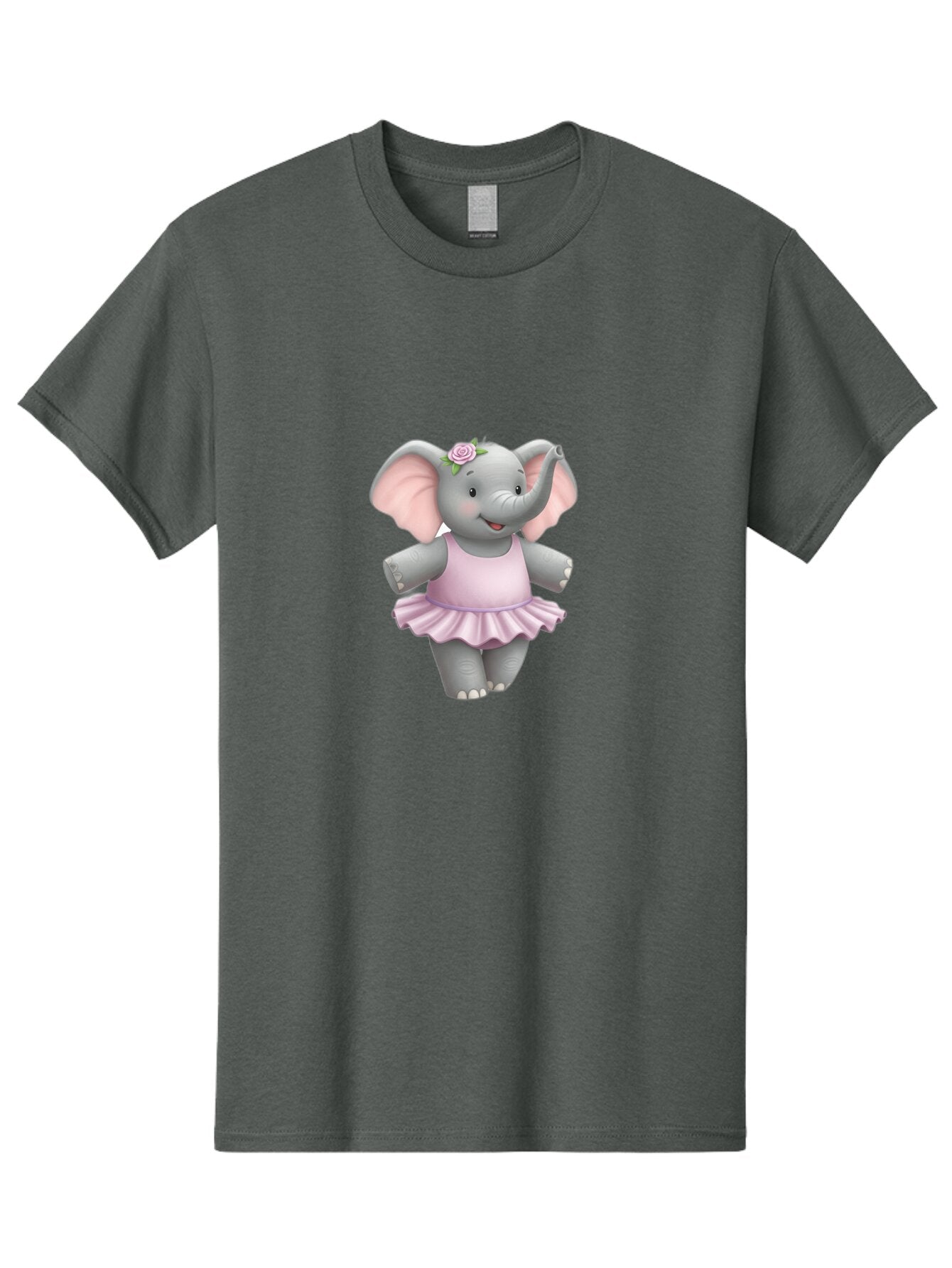 Ballerina-Elephant-3 Men'S Graphic Tee, 100% Cotton, Comfortable Casual Summer Wear, Machine Washable, Vintage Camera, Old Camera, Antique Camera, Black Camera, Classic Photography, Photography Equipment, Nostalgic Device, Film Camera, Baq327 1