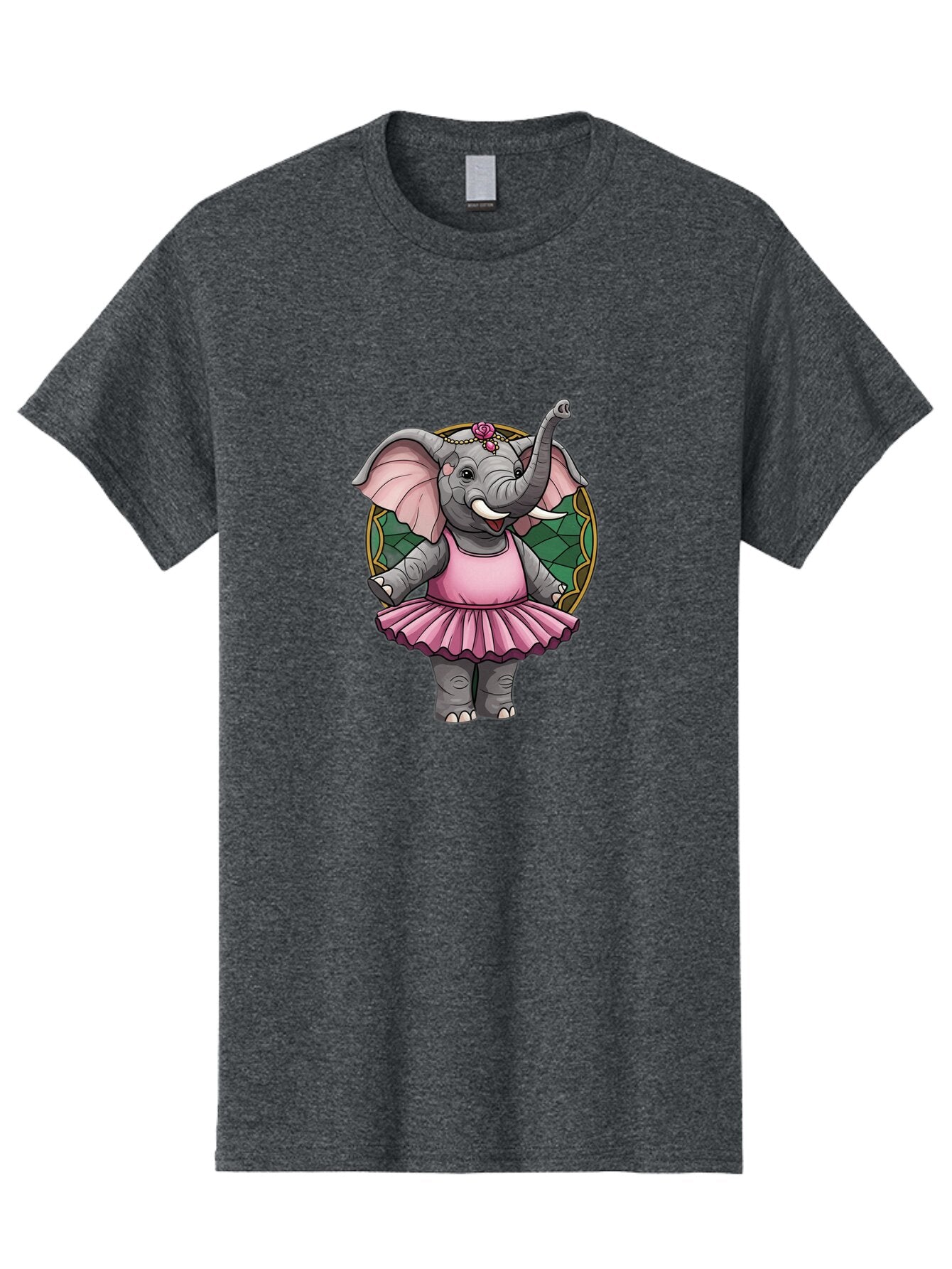 Ballerina-Elephant-4 Men'S Graphic Tee, 100% Cotton, Comfortable Casual Summer Wear, Machine Washable, Vintage Camera, Old Camera, Antique Camera, Black Camera, Classic Photography, Photography Equipment, Nostalgic Device, Film Camera, Baq328 4