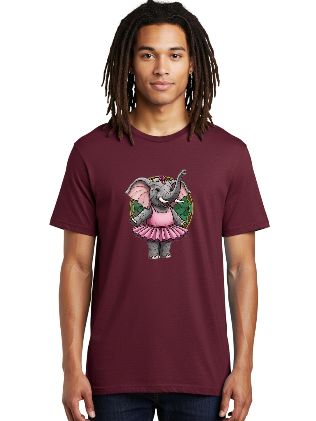 Ballerina-Elephant-4 Men'S Graphic Tee, 100% Cotton, Comfortable Casual Summer Wear, Machine Washable, Vintage Camera, Old Camera, Antique Camera, Black Camera, Classic Photography, Photography Equipment, Nostalgic Device, Film Camera, Baq328 26