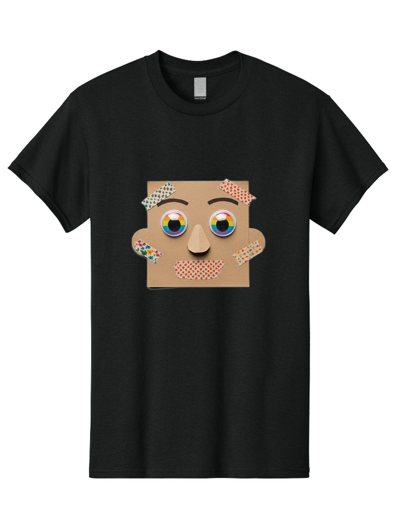 Bandaged-Face Men'S Graphic Tee, 100% Cotton, Comfortable Casual Summer Wear, Machine Washable, Vintage Camera, Old Camera, Antique Camera, Black Camera, Classic Photography, Photography Equipment, Nostalgic Device, Film Camera, Camera Art Baq341 1