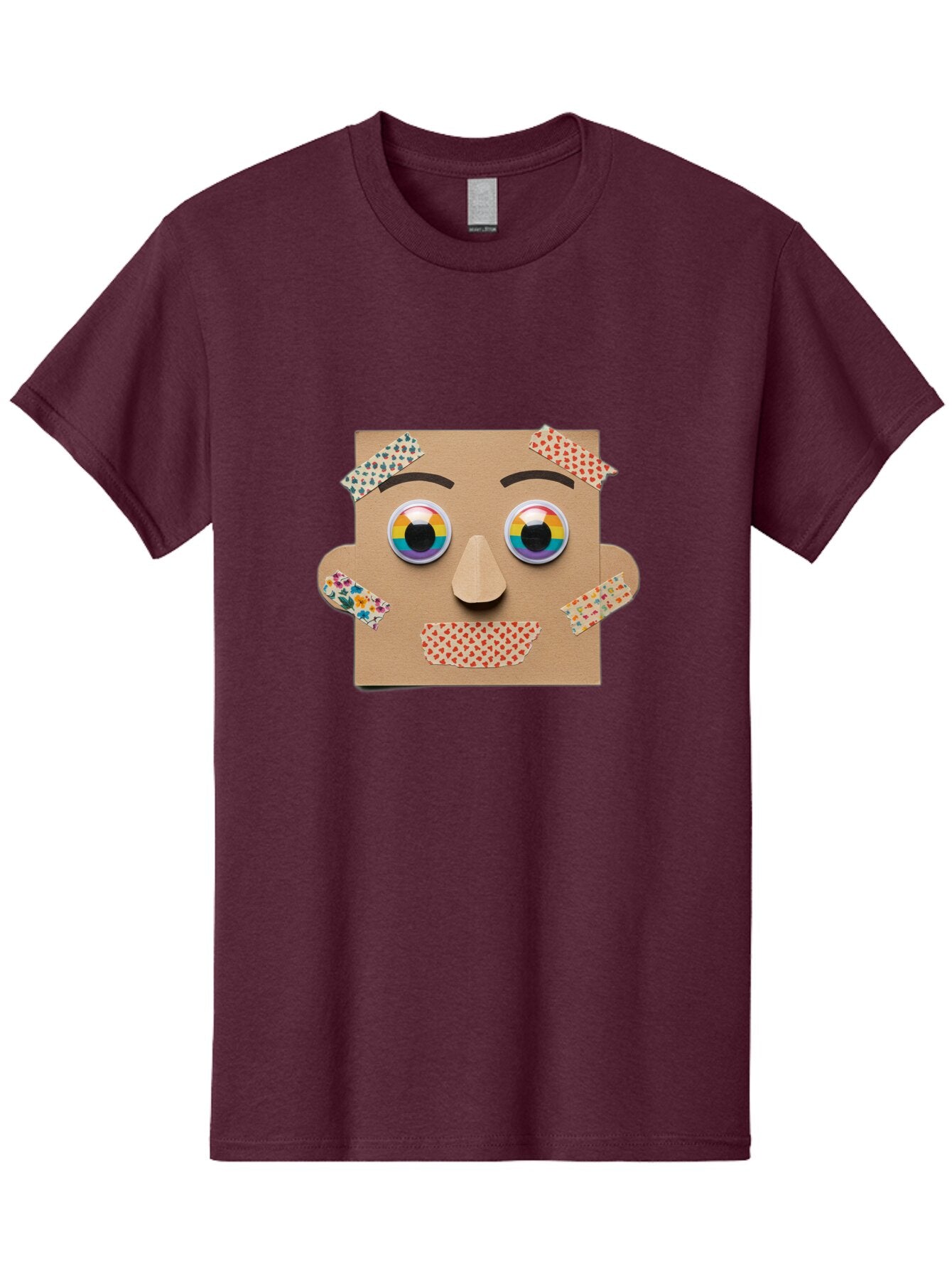 Bandaged-Face Men'S Graphic Tee, 100% Cotton, Comfortable Casual Summer Wear, Machine Washable, Vintage Camera, Old Camera, Antique Camera, Black Camera, Classic Photography, Photography Equipment, Nostalgic Device, Film Camera, Camera Art Baq341 6