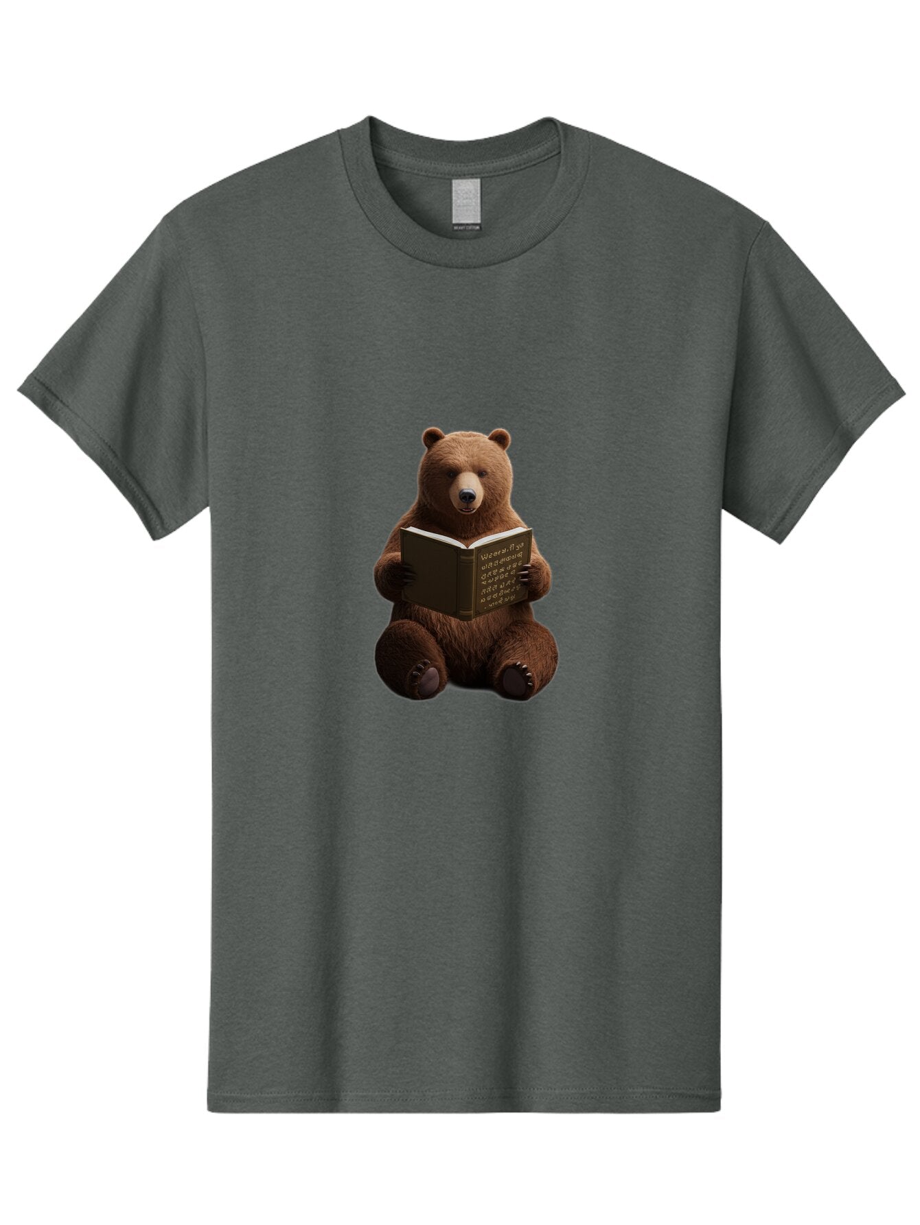 Bear-Reading-Book Men'S Graphic Tee, 100% Cotton, Comfortable Casual Summer Wear, Machine Washable, Vintage Camera, Old Camera, Antique Camera, Black Camera, Classic Photography, Photography Equipment, Nostalgic Device, Film Camera, Camera Art Baq347 7