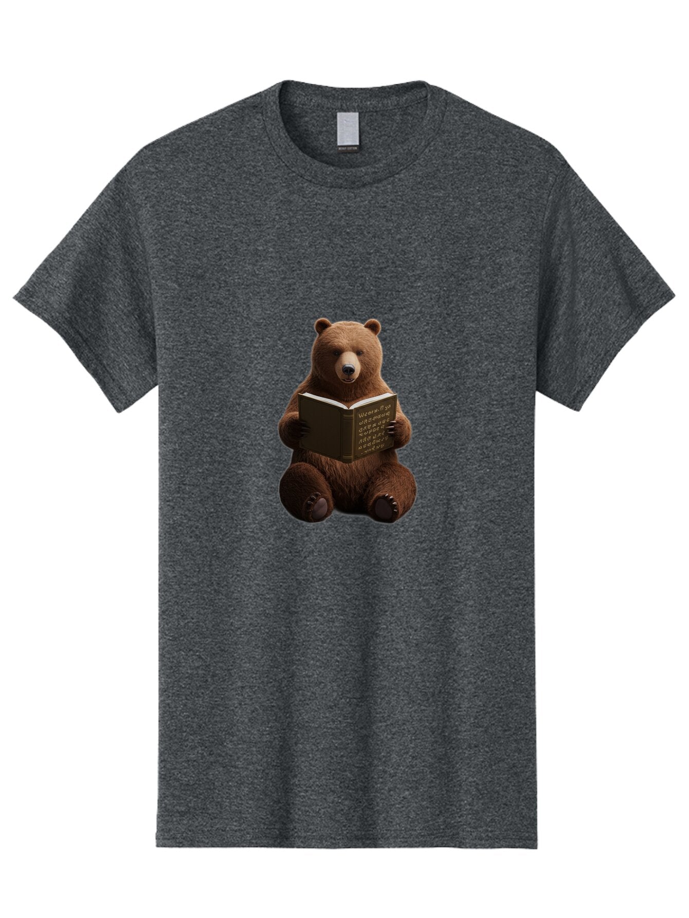 Bear-Reading-Book Men'S Graphic Tee, 100% Cotton, Comfortable Casual Summer Wear, Machine Washable, Vintage Camera, Old Camera, Antique Camera, Black Camera, Classic Photography, Photography Equipment, Nostalgic Device, Film Camera, Camera Art Baq347 15