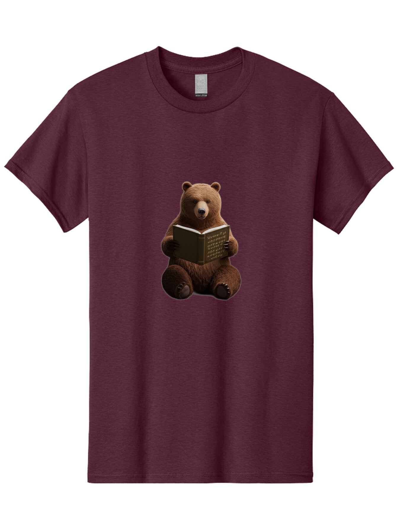 Bear-Reading-Book Men'S Graphic Tee, 100% Cotton, Comfortable Casual Summer Wear, Machine Washable, Vintage Camera, Old Camera, Antique Camera, Black Camera, Classic Photography, Photography Equipment, Nostalgic Device, Film Camera, Camera Art Baq347 8