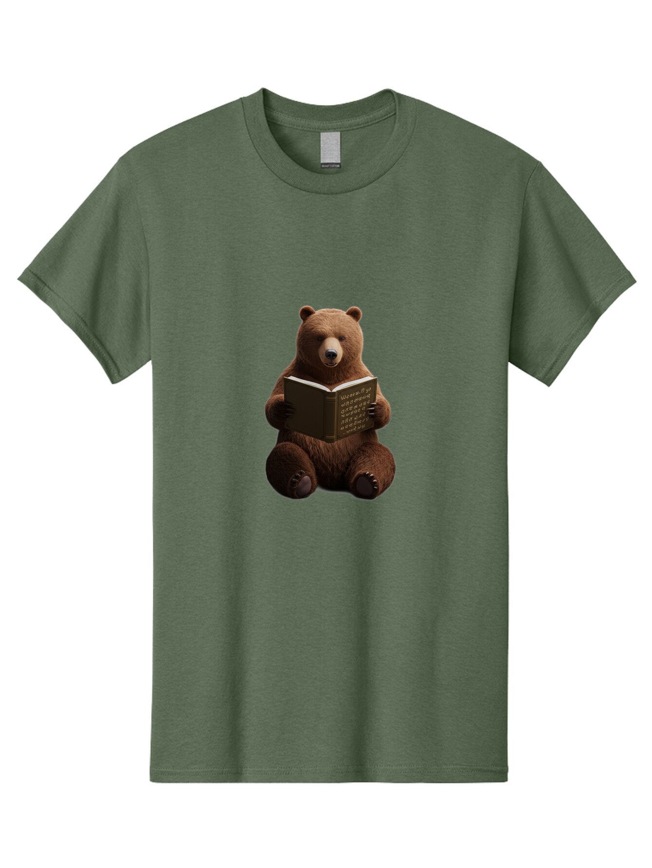 Bear-Reading-Book Men'S Graphic Tee, 100% Cotton, Comfortable Casual Summer Wear, Machine Washable, Vintage Camera, Old Camera, Antique Camera, Black Camera, Classic Photography, Photography Equipment, Nostalgic Device, Film Camera, Camera Art Baq347 3