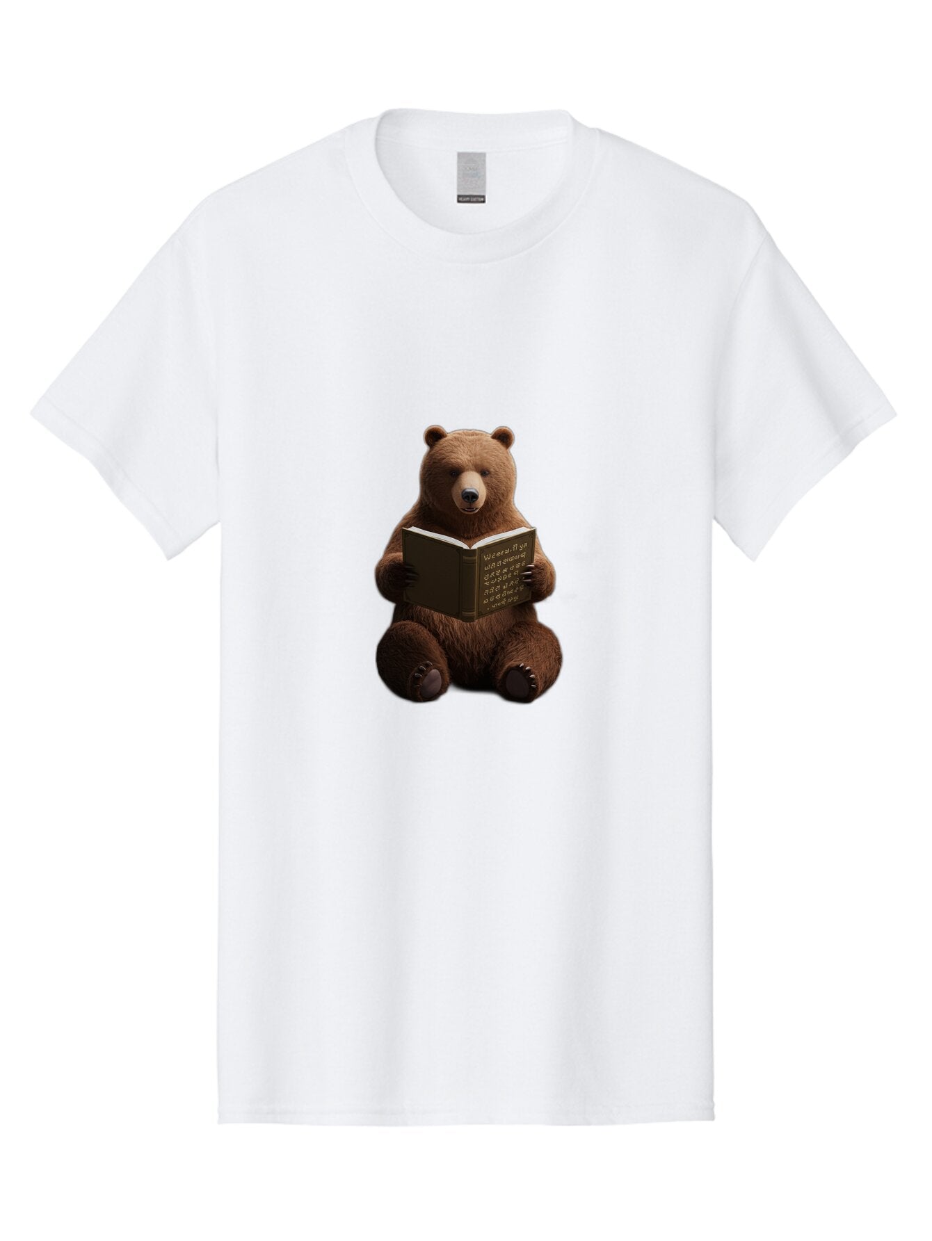 Bear-Reading-Book Men'S Graphic Tee, 100% Cotton, Comfortable Casual Summer Wear, Machine Washable, Vintage Camera, Old Camera, Antique Camera, Black Camera, Classic Photography, Photography Equipment, Nostalgic Device, Film Camera, Camera Art Baq347 2