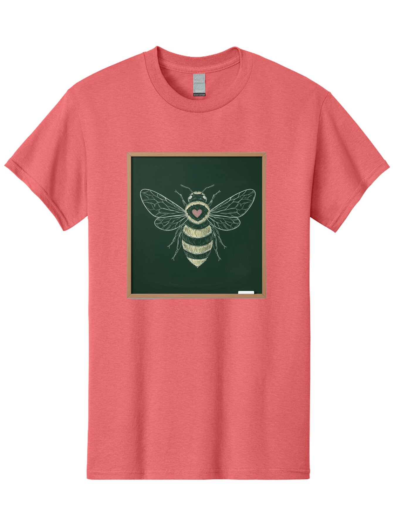 Bee-With-Heart-1 Men'S Graphic Tee, 100% Cotton, Comfortable Casual Summer Wear, Machine Washable, Vintage Camera, Old Camera, Antique Camera, Black Camera, Classic Photography, Photography Equipment, Nostalgic Device, Film Camera, Camera Art Baq351 8