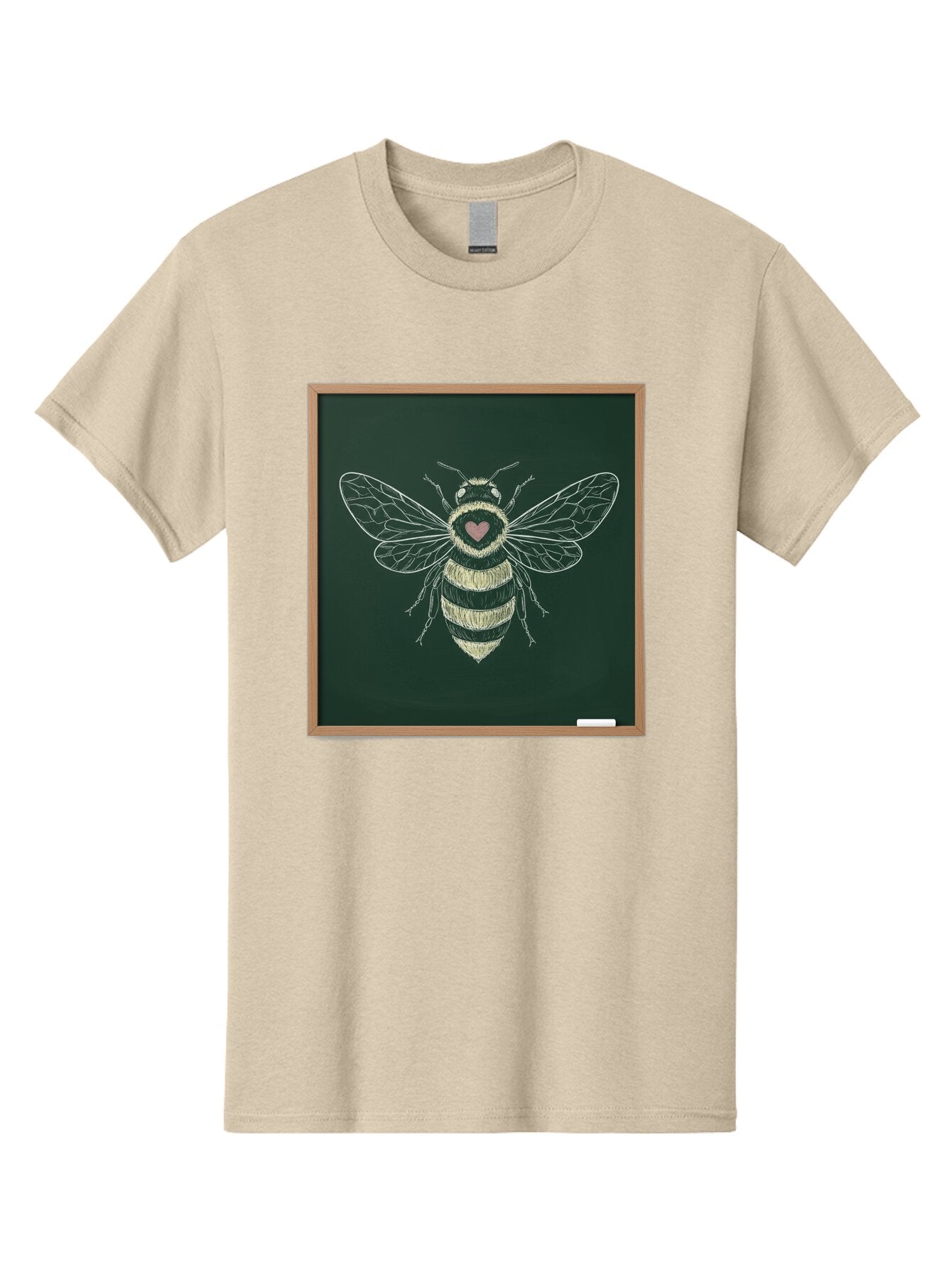 Bee-With-Heart-1 Men'S Graphic Tee, 100% Cotton, Comfortable Casual Summer Wear, Machine Washable, Vintage Camera, Old Camera, Antique Camera, Black Camera, Classic Photography, Photography Equipment, Nostalgic Device, Film Camera, Camera Art Baq351 4