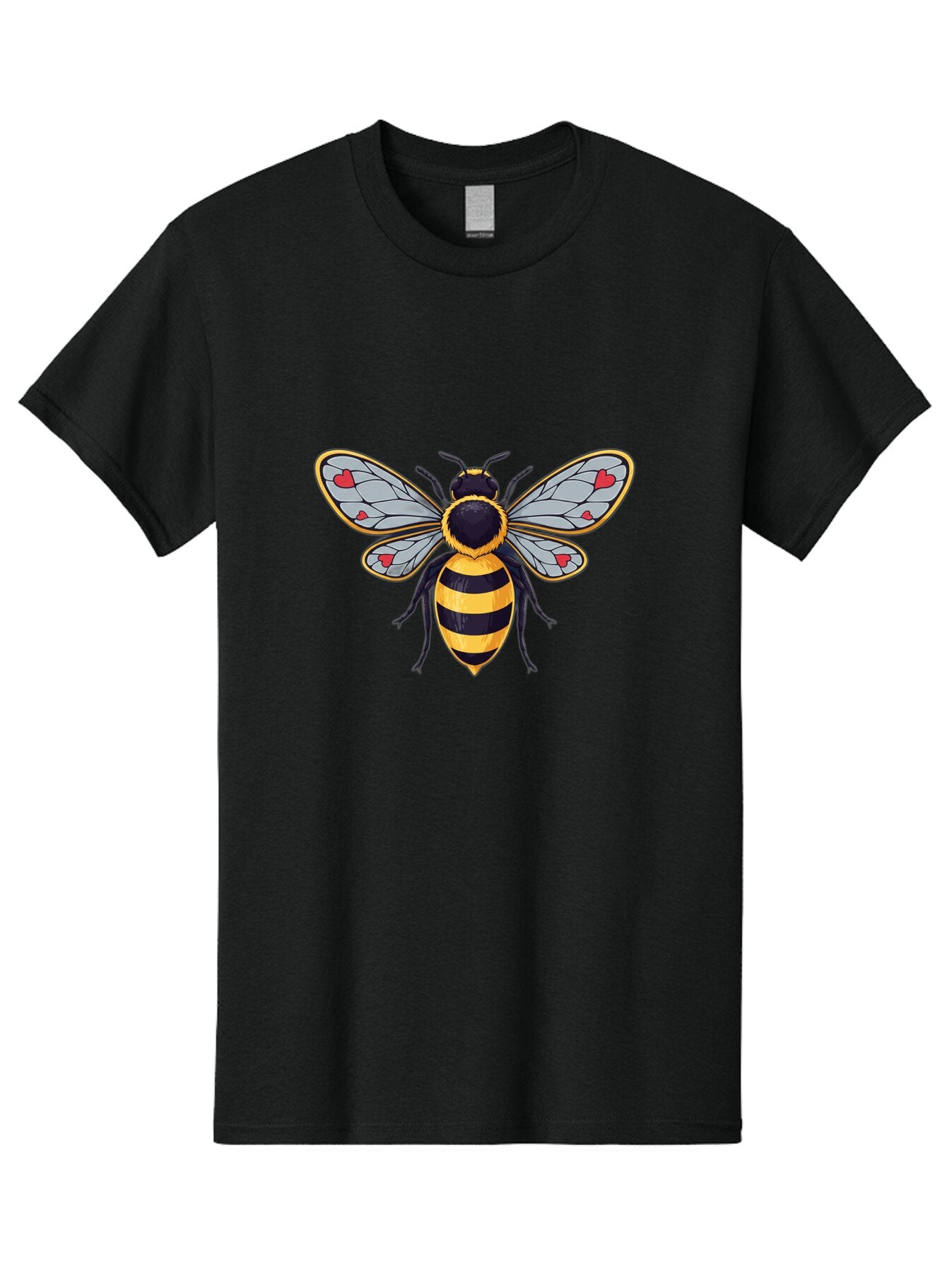Bee-With-Heart-Wings Men'S Graphic Tee, 100% Cotton, Comfortable Casual Summer Wear, Machine Washable, Vintage Camera, Old Camera, Antique Camera, Black Camera, Classic Photography, Photography Equipment, Nostalgic Device, Film Camera, Baq352 10
