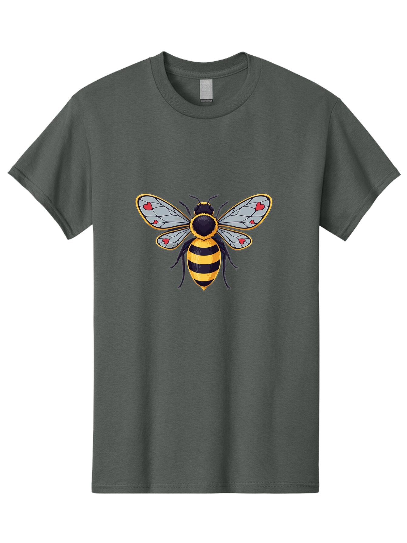Bee-With-Heart-Wings Men'S Graphic Tee, 100% Cotton, Comfortable Casual Summer Wear, Machine Washable, Vintage Camera, Old Camera, Antique Camera, Black Camera, Classic Photography, Photography Equipment, Nostalgic Device, Film Camera, Baq352 15