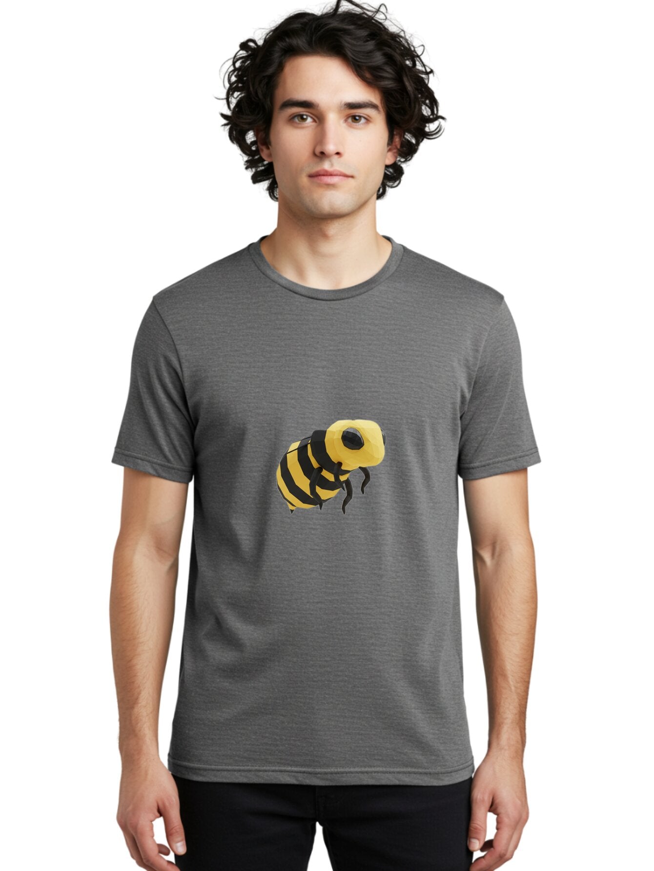 Bee Men'S Graphic Tee, 100% Cotton, Comfortable Casual Summer Wear, Machine Washable, Vintage Camera, Old Camera, Antique Camera, Black Camera, Classic Photography, Photography Equipment, Nostalgic Device, Film Camera, Camera Art Baq354 16