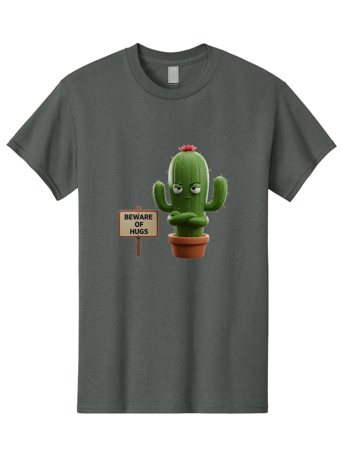 Beware-Of-Hugs-Cactus Men'S Graphic Tee, 100% Cotton, Comfortable Casual Summer Wear, Machine Washable, Vintage Camera, Old Camera, Antique Camera, Black Camera, Classic Photography, Photography Equipment, Nostalgic Device, Film Camera, Baq355 10