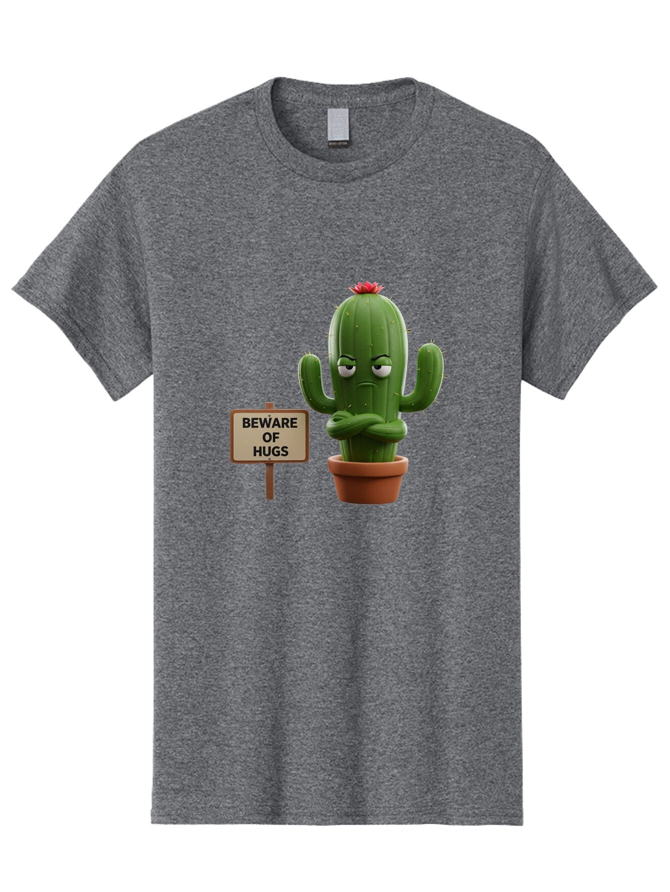 Beware-Of-Hugs-Cactus Men'S Graphic Tee, 100% Cotton, Comfortable Casual Summer Wear, Machine Washable, Vintage Camera, Old Camera, Antique Camera, Black Camera, Classic Photography, Photography Equipment, Nostalgic Device, Film Camera, Baq355 11