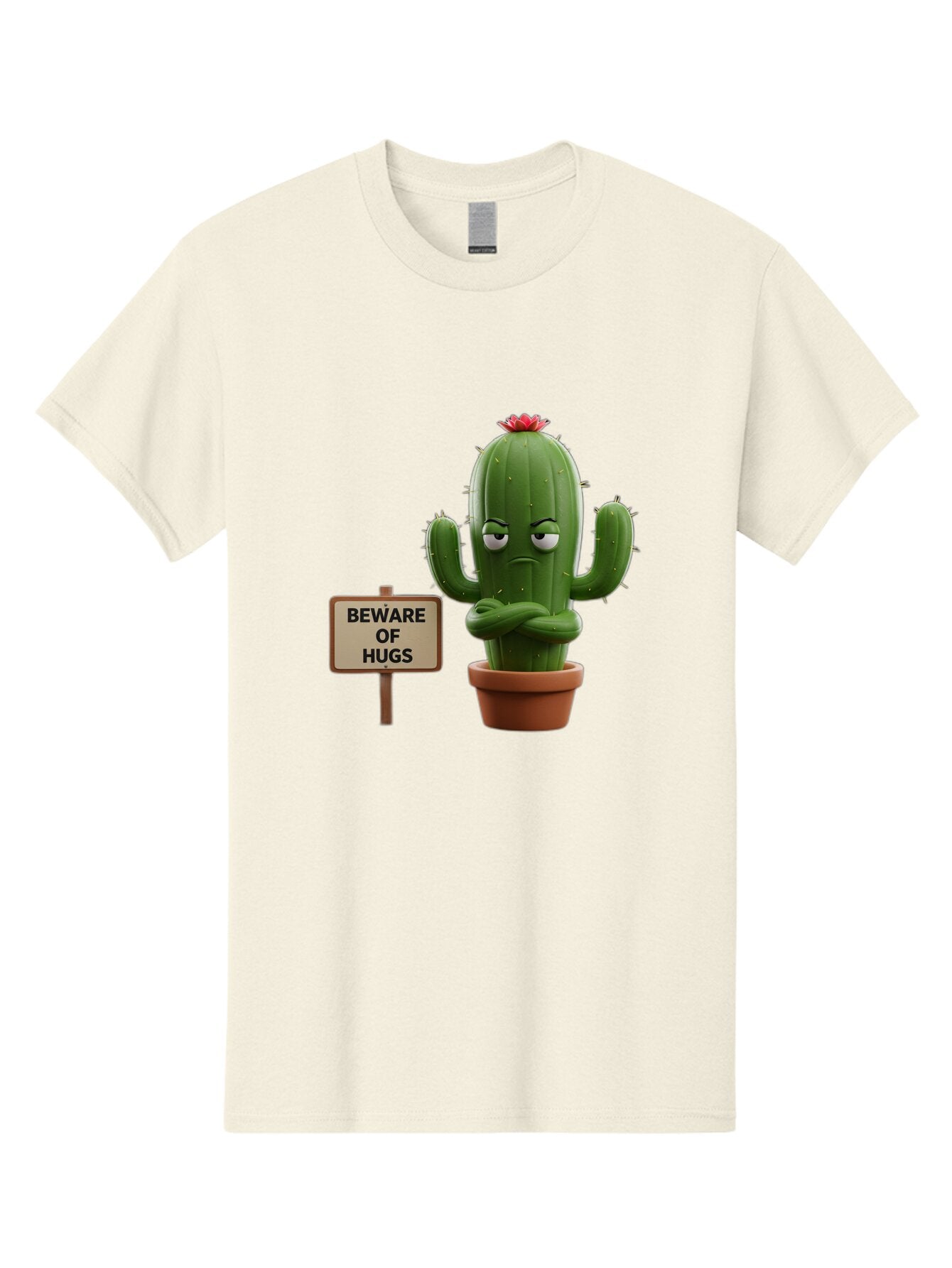 Beware-Of-Hugs-Cactus Men'S Graphic Tee, 100% Cotton, Comfortable Casual Summer Wear, Machine Washable, Vintage Camera, Old Camera, Antique Camera, Black Camera, Classic Photography, Photography Equipment, Nostalgic Device, Film Camera, Baq355 15