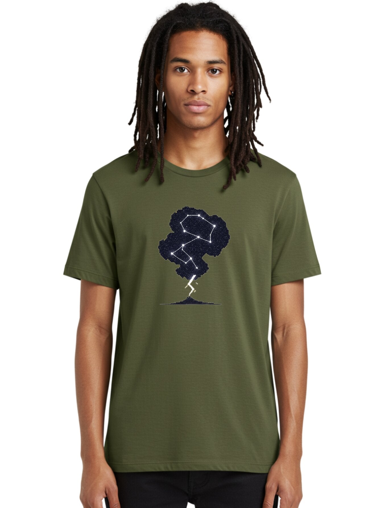 Big-Dipper-Tree Men'S Graphic Tee, 100% Cotton, Comfortable Casual Summer Wear, Machine Washable, Vintage Camera, Old Camera, Antique Camera, Black Camera, Classic Photography, Photography Equipment, Nostalgic Device, Film Camera, Camera Art Baq356 26