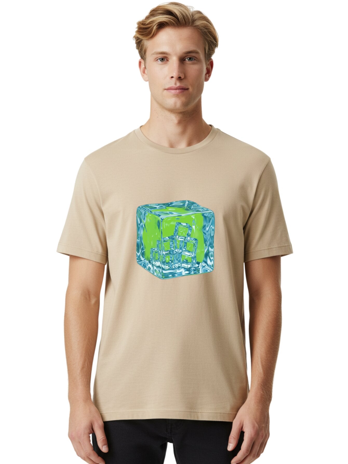 Bitcoin-In-Ice-Cube Men'S Graphic Tee, 100% Cotton, Comfortable Casual Summer Wear, Machine Washable, Vintage Camera, Old Camera, Antique Camera, Black Camera, Classic Photography, Photography Equipment, Nostalgic Device, Film Camera, Baq359 17