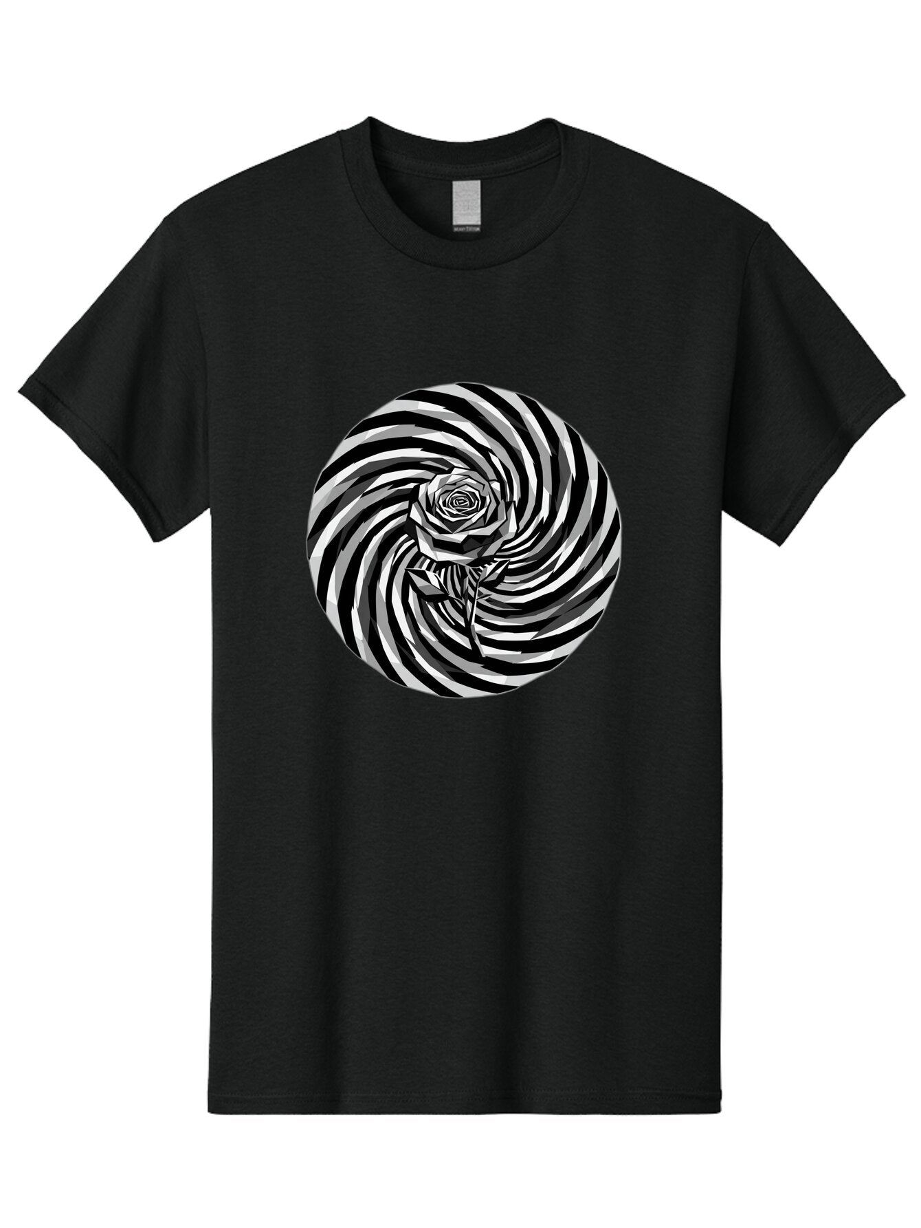 Black-And-White-Rose Men'S Graphic Tee, 100% Cotton, Comfortable Casual Summer Wear, Machine Washable, Vintage Camera, Old Camera, Antique Camera, Black Camera, Classic Photography, Photography Equipment, Nostalgic Device, Film Camera, Baq362 1