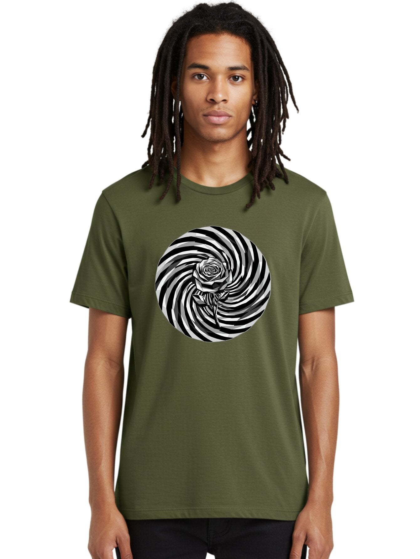 Black-And-White-Rose Men'S Graphic Tee, 100% Cotton, Comfortable Casual Summer Wear, Machine Washable, Vintage Camera, Old Camera, Antique Camera, Black Camera, Classic Photography, Photography Equipment, Nostalgic Device, Film Camera, Baq362 22