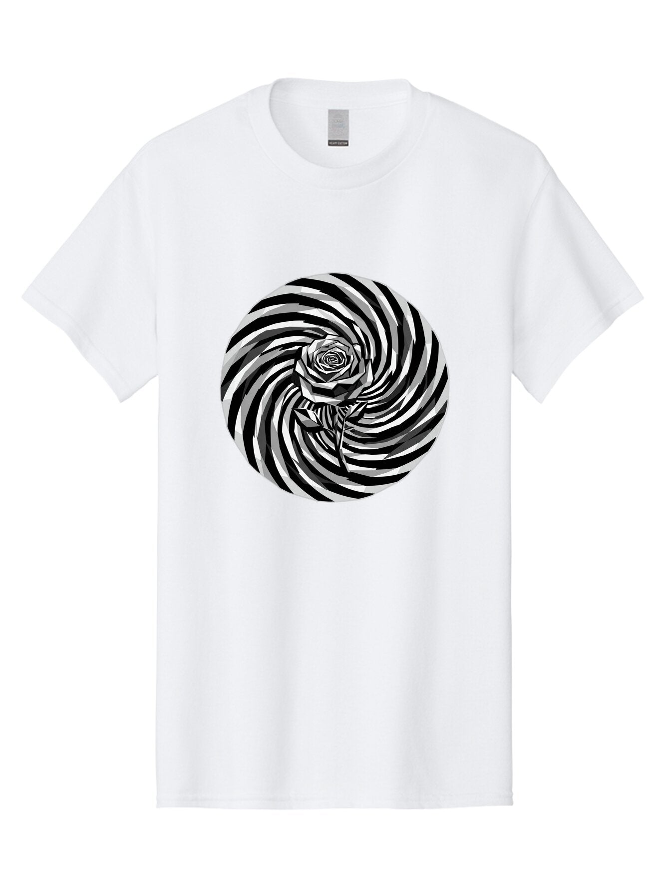 Black-And-White-Rose Men'S Graphic Tee, 100% Cotton, Comfortable Casual Summer Wear, Machine Washable, Vintage Camera, Old Camera, Antique Camera, Black Camera, Classic Photography, Photography Equipment, Nostalgic Device, Film Camera, Baq362 5