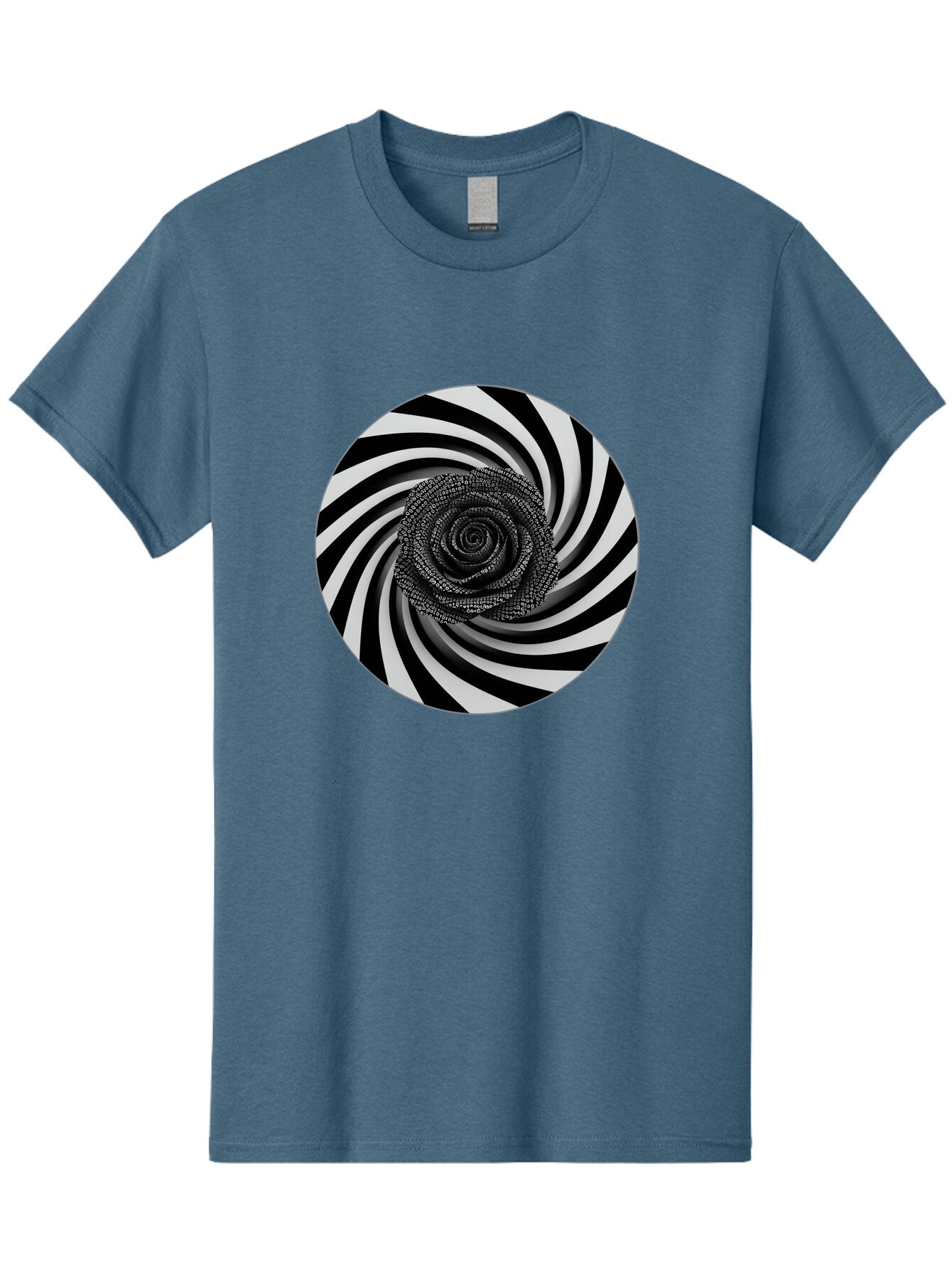 Black-And-White-Spiral Men'S Graphic Tee, 100% Cotton, Comfortable Casual Summer Wear, Machine Washable, Vintage Camera, Old Camera, Antique Camera, Black Camera, Classic Photography, Photography Equipment, Nostalgic Device, Film Camera, Baq363 13