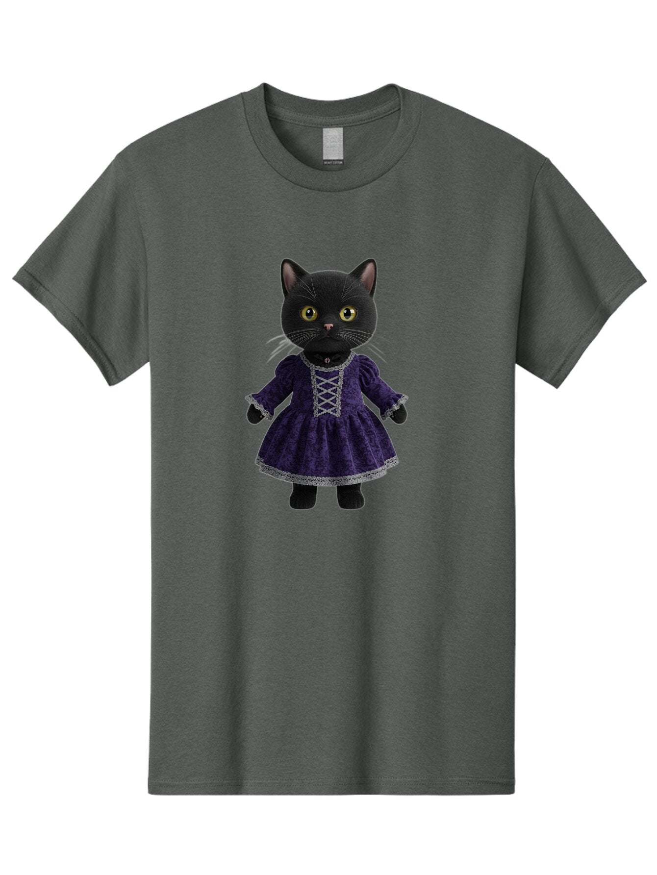 Black-Cat-Doll Men'S Graphic Tee, 100% Cotton, Comfortable Casual Summer Wear, Machine Washable, Vintage Camera, Old Camera, Antique Camera, Black Camera, Classic Photography, Photography Equipment, Nostalgic Device, Film Camera, Camera Art Baq365 3