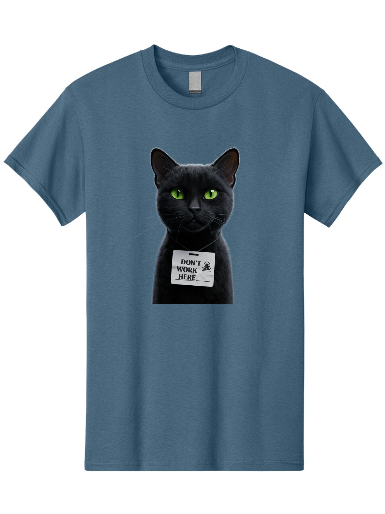 Black-Cat-With-Id Men'S Graphic Tee, 100% Cotton, Comfortable Casual Summer Wear, Machine Washable, Vintage Camera, Old Camera, Antique Camera, Black Camera, Classic Photography, Photography Equipment, Nostalgic Device, Film Camera, Camera Art Baq366 7