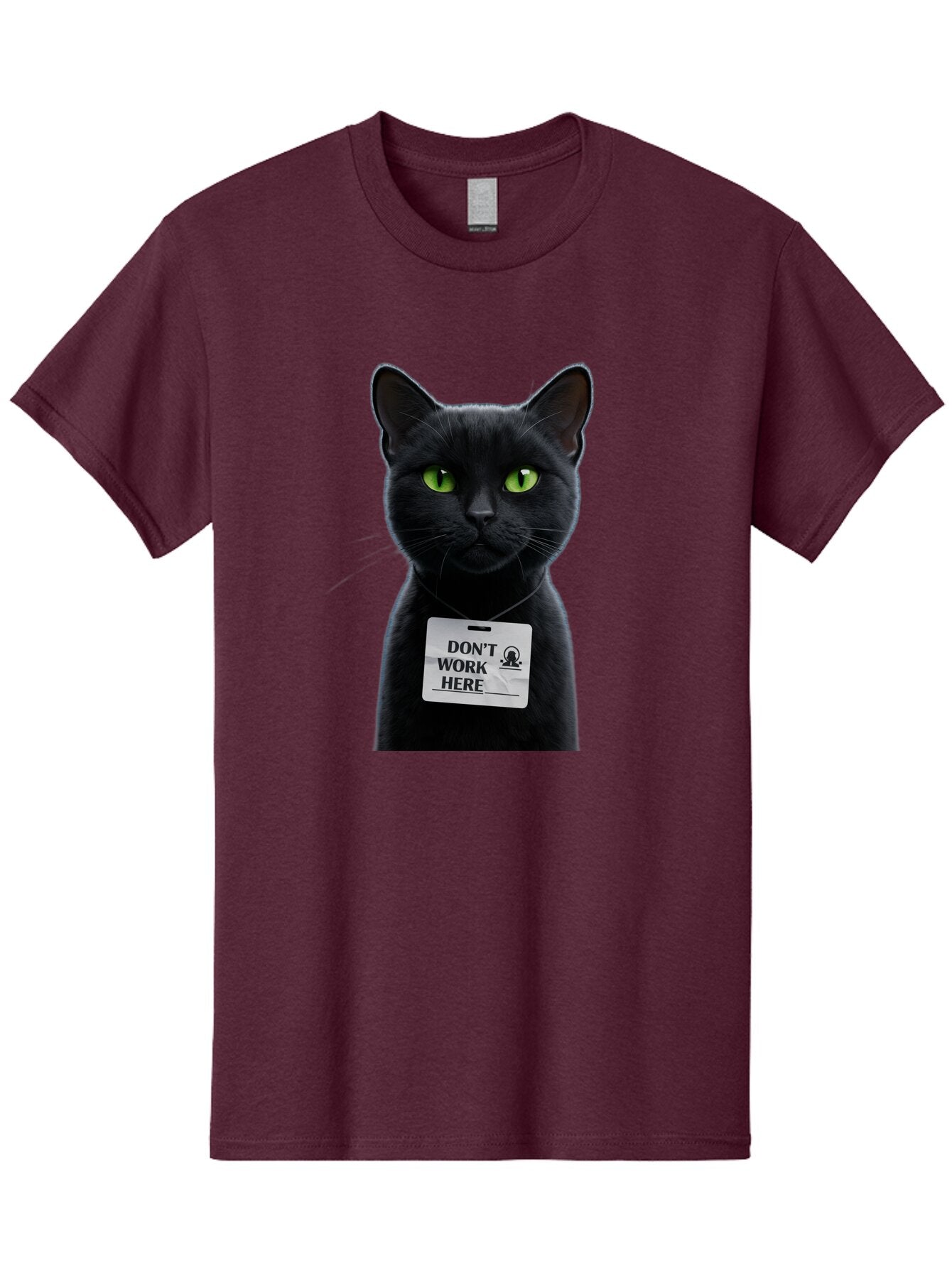Black-Cat-With-Id Men'S Graphic Tee, 100% Cotton, Comfortable Casual Summer Wear, Machine Washable, Vintage Camera, Old Camera, Antique Camera, Black Camera, Classic Photography, Photography Equipment, Nostalgic Device, Film Camera, Camera Art Baq366 11