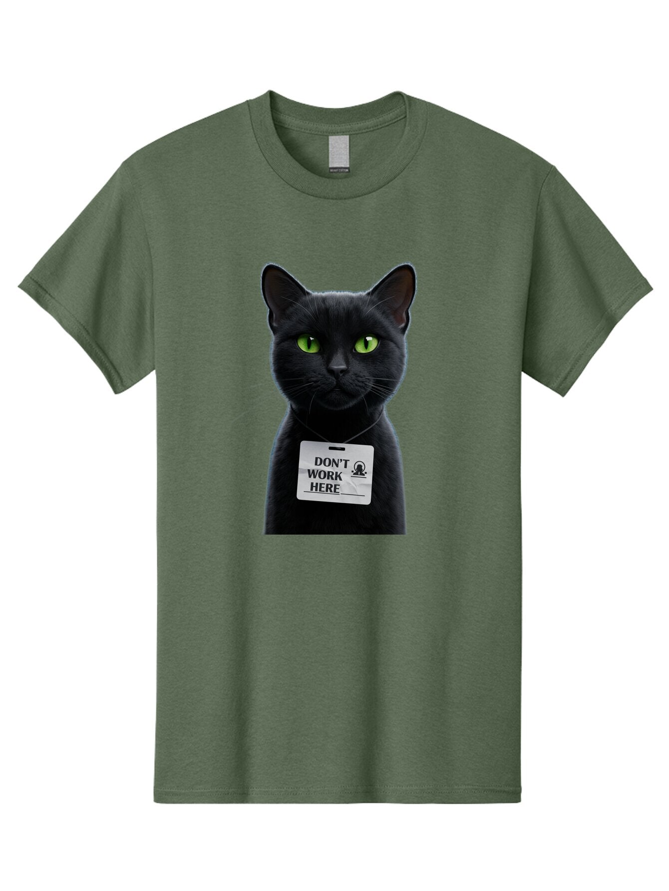 Black-Cat-With-Id Men'S Graphic Tee, 100% Cotton, Comfortable Casual Summer Wear, Machine Washable, Vintage Camera, Old Camera, Antique Camera, Black Camera, Classic Photography, Photography Equipment, Nostalgic Device, Film Camera, Camera Art Baq366 15
