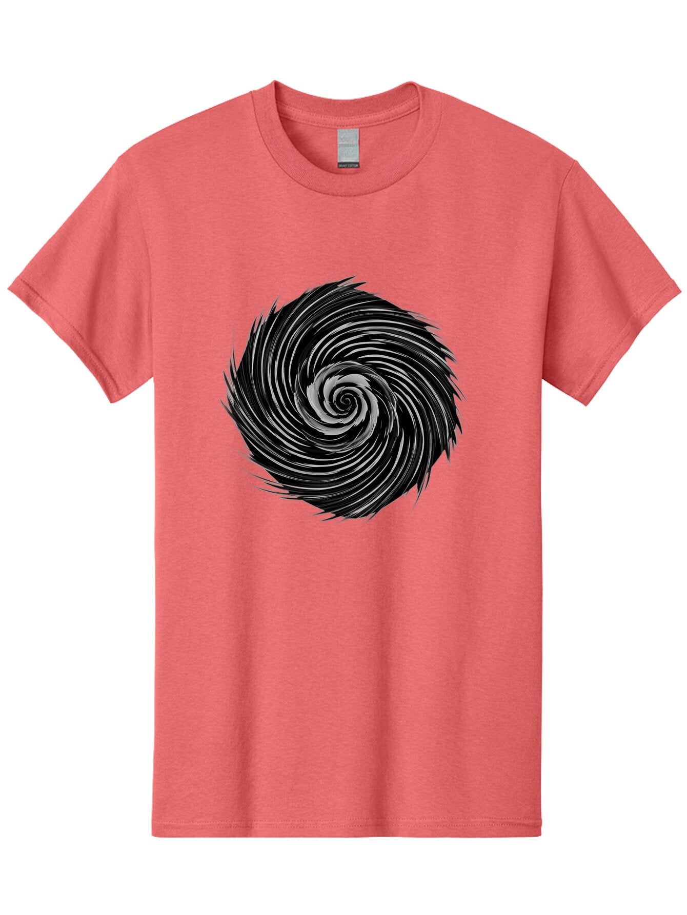 Black-Spiral Men'S Graphic Tee, 100% Cotton, Comfortable Casual Summer Wear, Machine Washable, Vintage Camera, Old Camera, Antique Camera, Black Camera, Classic Photography, Photography Equipment, Nostalgic Device, Film Camera, Camera Art Baq369 10