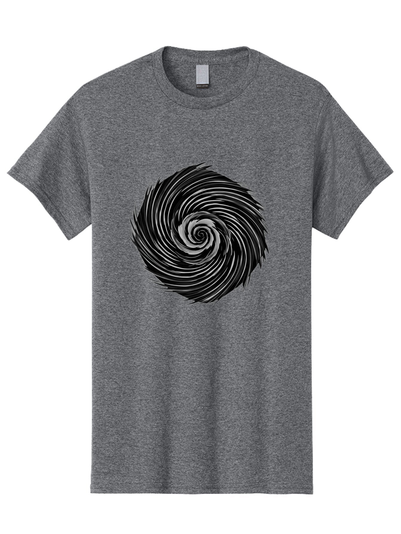 Black-Spiral Men'S Graphic Tee, 100% Cotton, Comfortable Casual Summer Wear, Machine Washable, Vintage Camera, Old Camera, Antique Camera, Black Camera, Classic Photography, Photography Equipment, Nostalgic Device, Film Camera, Camera Art Baq369 14