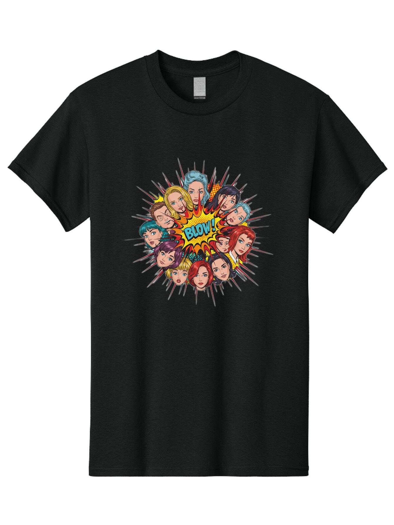 Blow Men'S Graphic Tee, 100% Cotton, Comfortable Casual Summer Wear, Machine Washable, Vintage Camera, Old Camera, Antique Camera, Black Camera, Classic Photography, Photography Equipment, Nostalgic Device, Film Camera, Camera Art Baq372 3