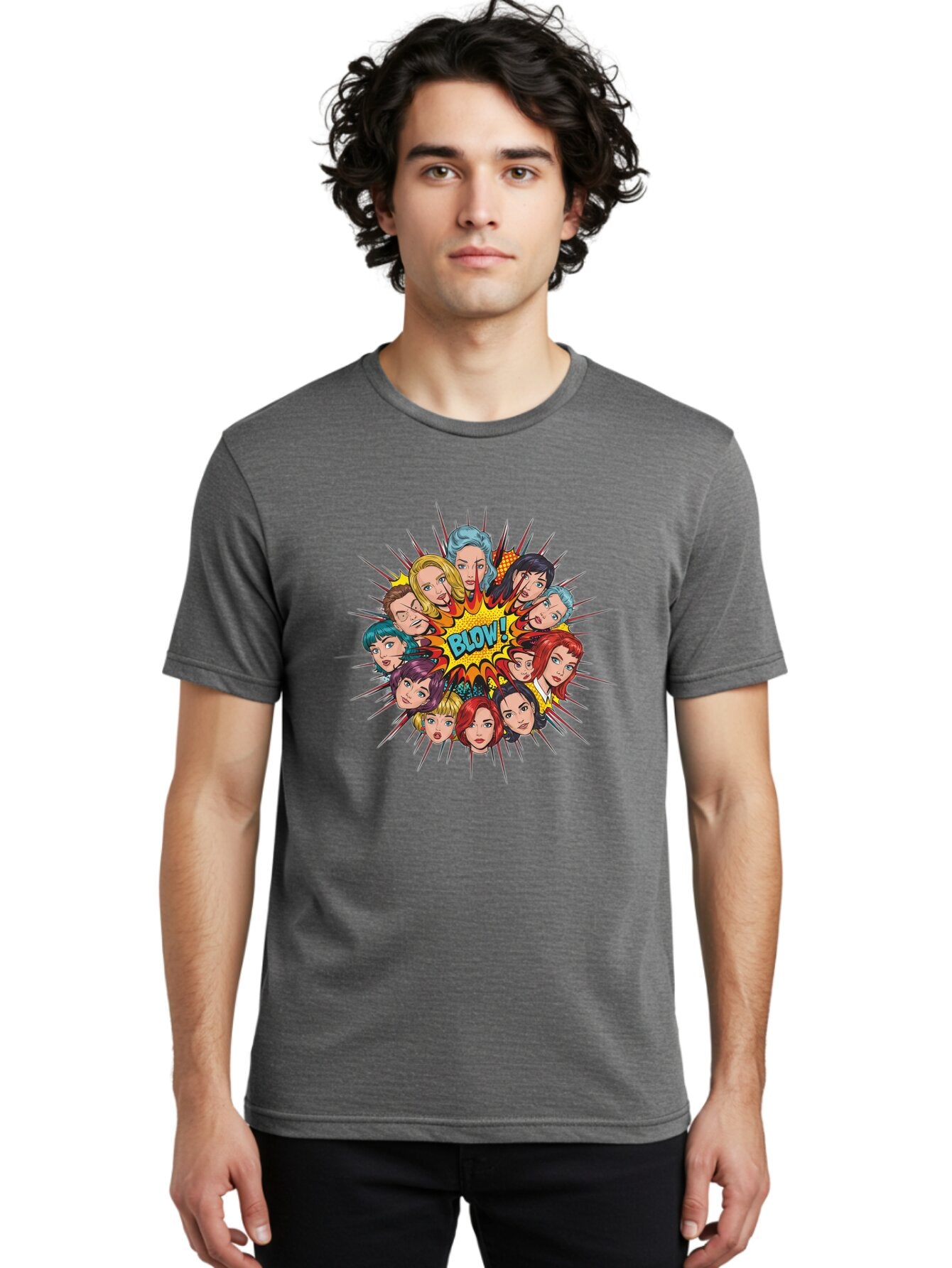 Blow Men'S Graphic Tee, 100% Cotton, Comfortable Casual Summer Wear, Machine Washable, Vintage Camera, Old Camera, Antique Camera, Black Camera, Classic Photography, Photography Equipment, Nostalgic Device, Film Camera, Camera Art Baq372 26