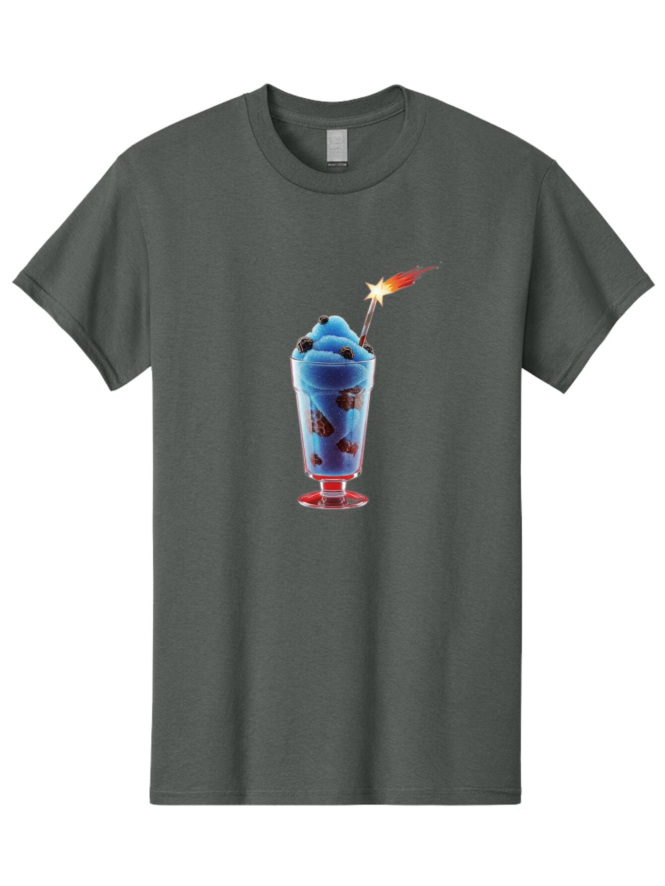 Blue-Dessert Men'S Graphic Tee, 100% Cotton, Comfortable Casual Summer Wear, Machine Washable, Vintage Camera, Old Camera, Antique Camera, Black Camera, Classic Photography, Photography Equipment, Nostalgic Device, Film Camera, Camera Art Baq373 3