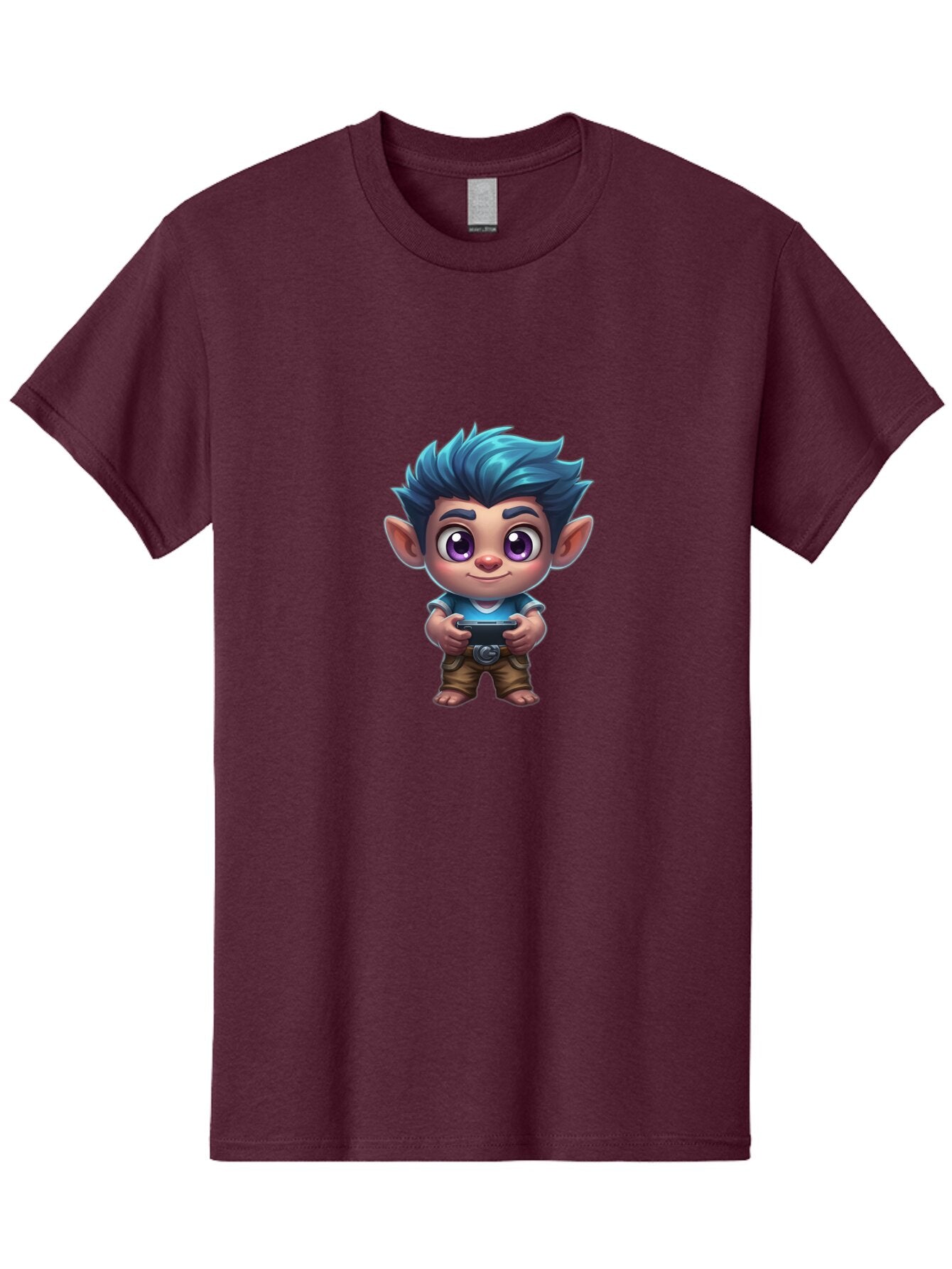 Blue-Haired-Elf-Boy Men'S Graphic Tee, 100% Cotton, Comfortable Casual Summer Wear, Machine Washable, Vintage Camera, Old Camera, Antique Camera, Black Camera, Classic Photography, Photography Equipment, Nostalgic Device, Film Camera, Baq374 3