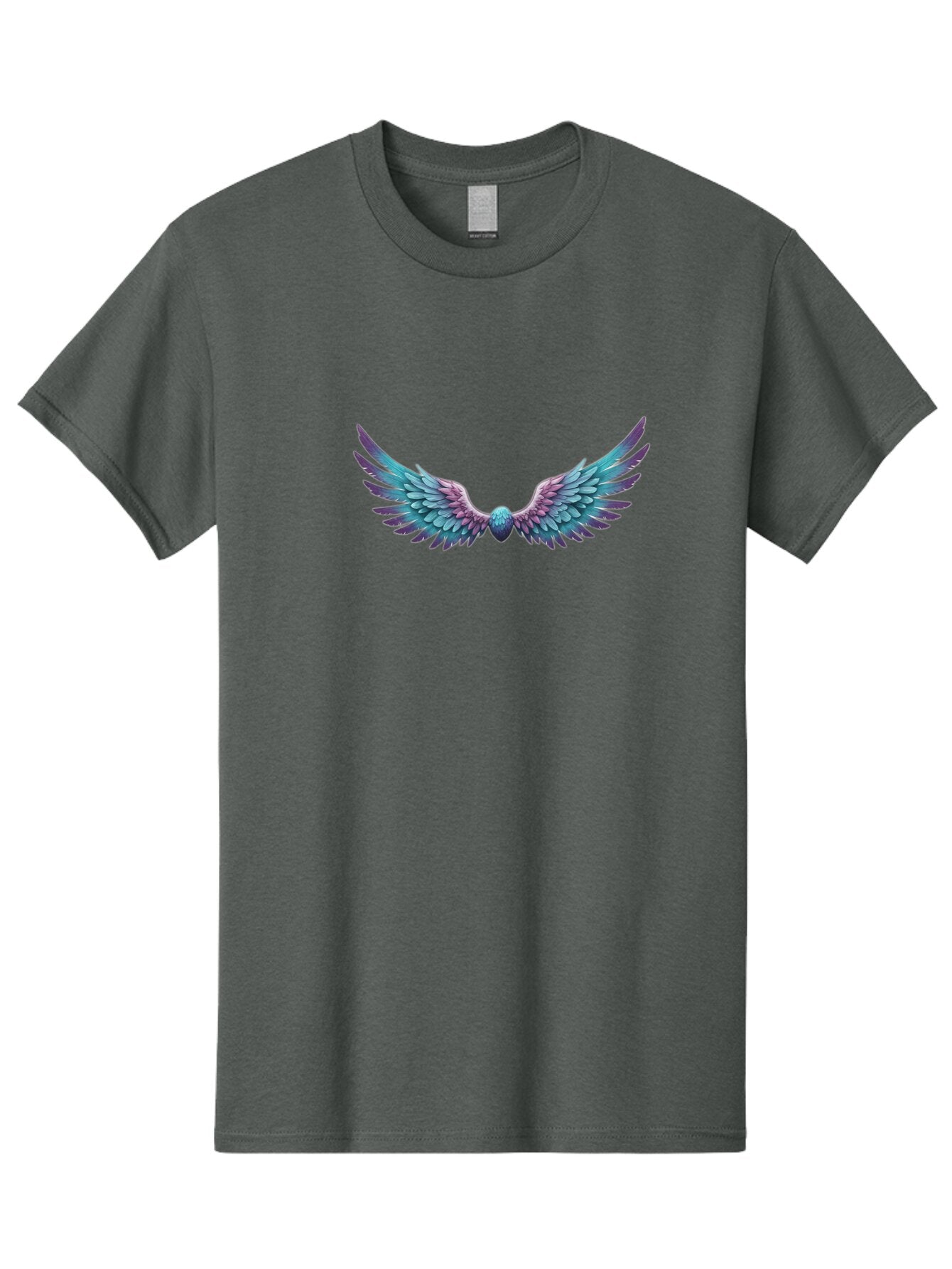 Blue-Purple-Wings Men'S Graphic Tee, 100% Cotton, Comfortable Casual Summer Wear, Machine Washable, Vintage Camera, Old Camera, Antique Camera, Black Camera, Classic Photography, Photography Equipment, Nostalgic Device, Film Camera, Camera Art Baq375 2