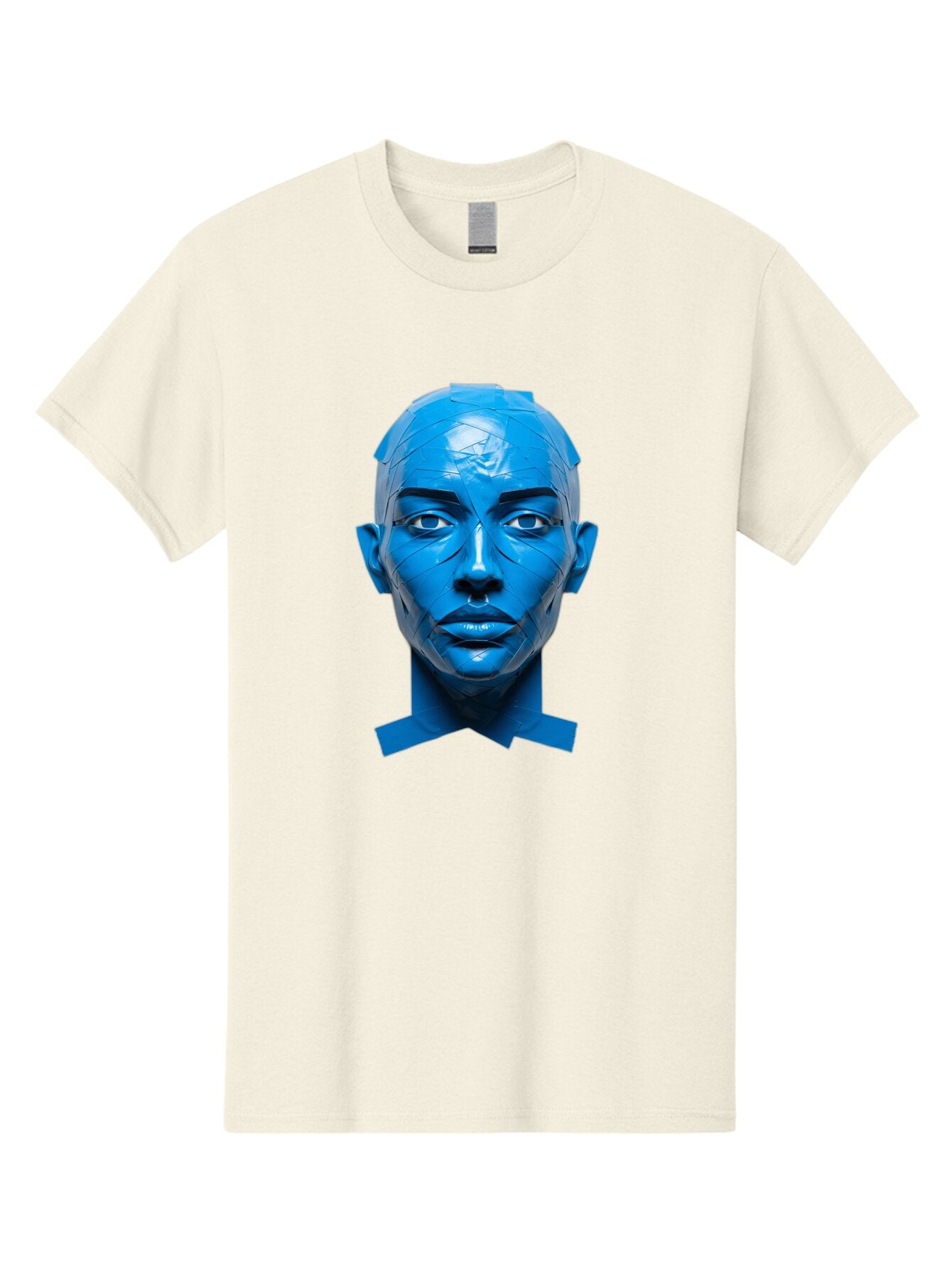 Blue-Woman-S-Face Men'S Graphic Tee, 100% Cotton, Comfortable Casual Summer Wear, Machine Washable, Vintage Camera, Old Camera, Antique Camera, Black Camera, Classic Photography, Photography Equipment, Nostalgic Device, Film Camera, Camera Art Baq377 12