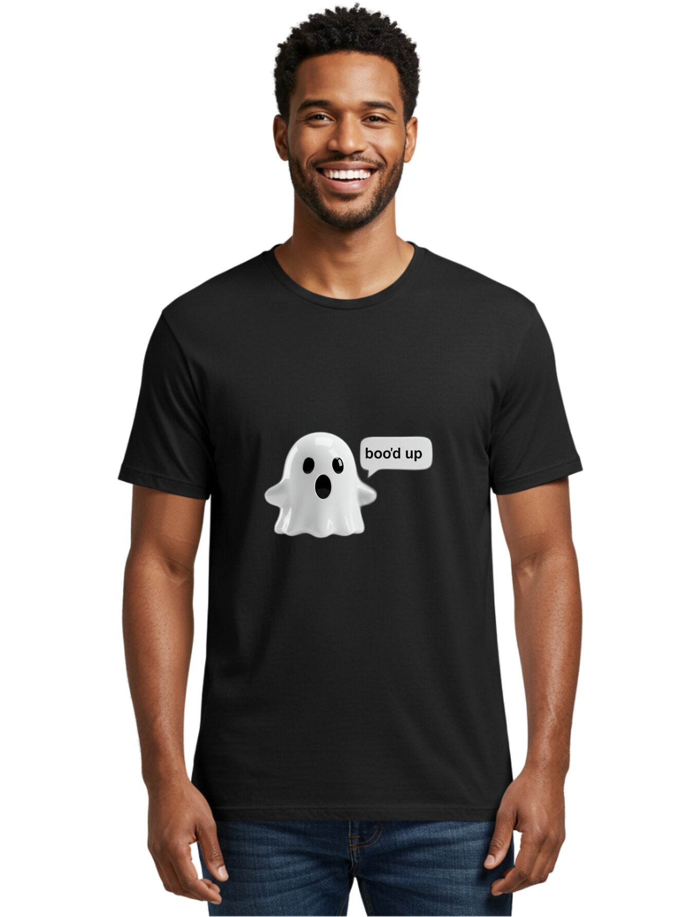 Boo-D-Up-Ghost Men'S Graphic Tee, 100% Cotton, Comfortable Casual Summer Wear, Machine Washable, Vintage Camera, Old Camera, Antique Camera, Black Camera, Classic Photography, Photography Equipment, Nostalgic Device, Film Camera, Camera Art Baq381 23