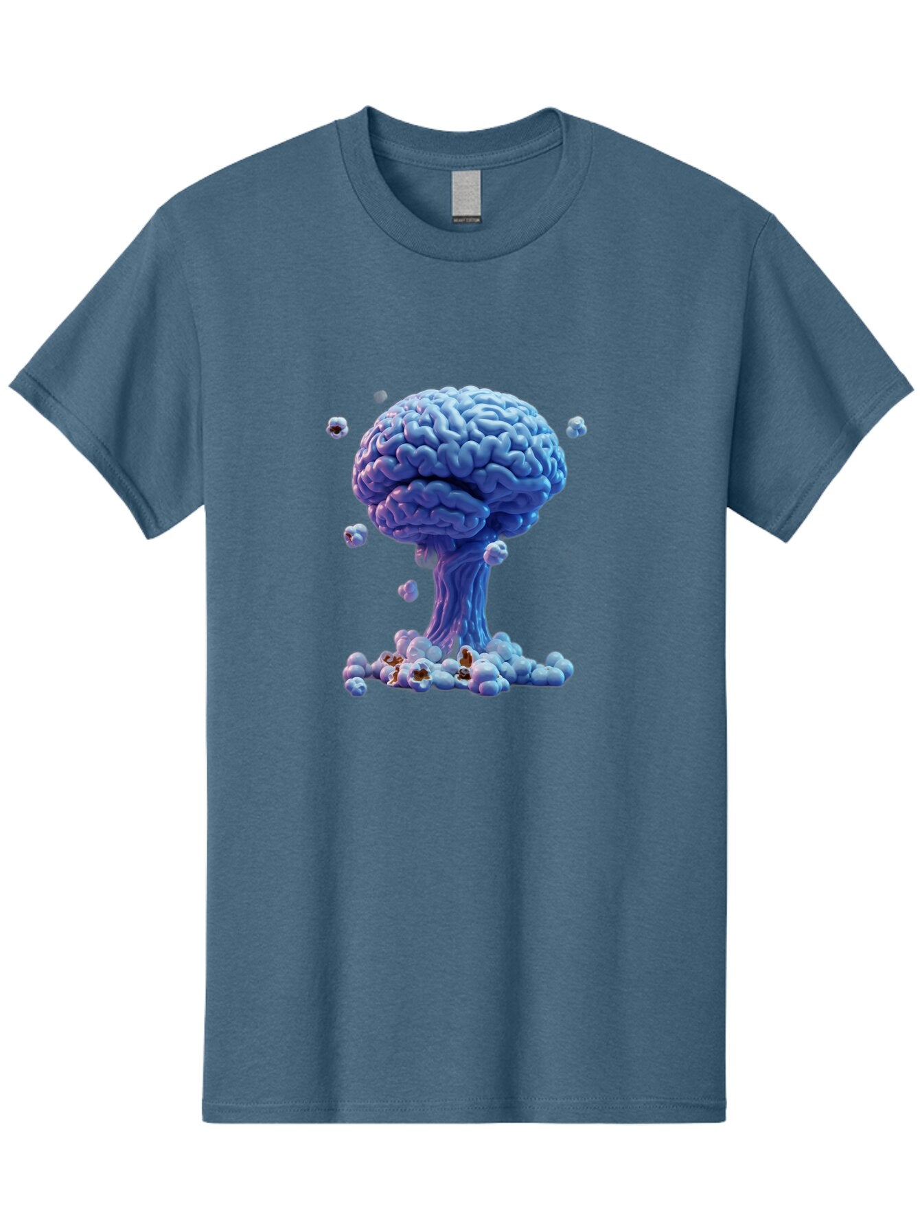Brain-Explosion-1 Men'S Graphic Tee, 100% Cotton, Comfortable Casual Summer Wear, Machine Washable, Vintage Camera, Old Camera, Antique Camera, Black Camera, Classic Photography, Photography Equipment, Nostalgic Device, Film Camera, Camera Art Baq385 4