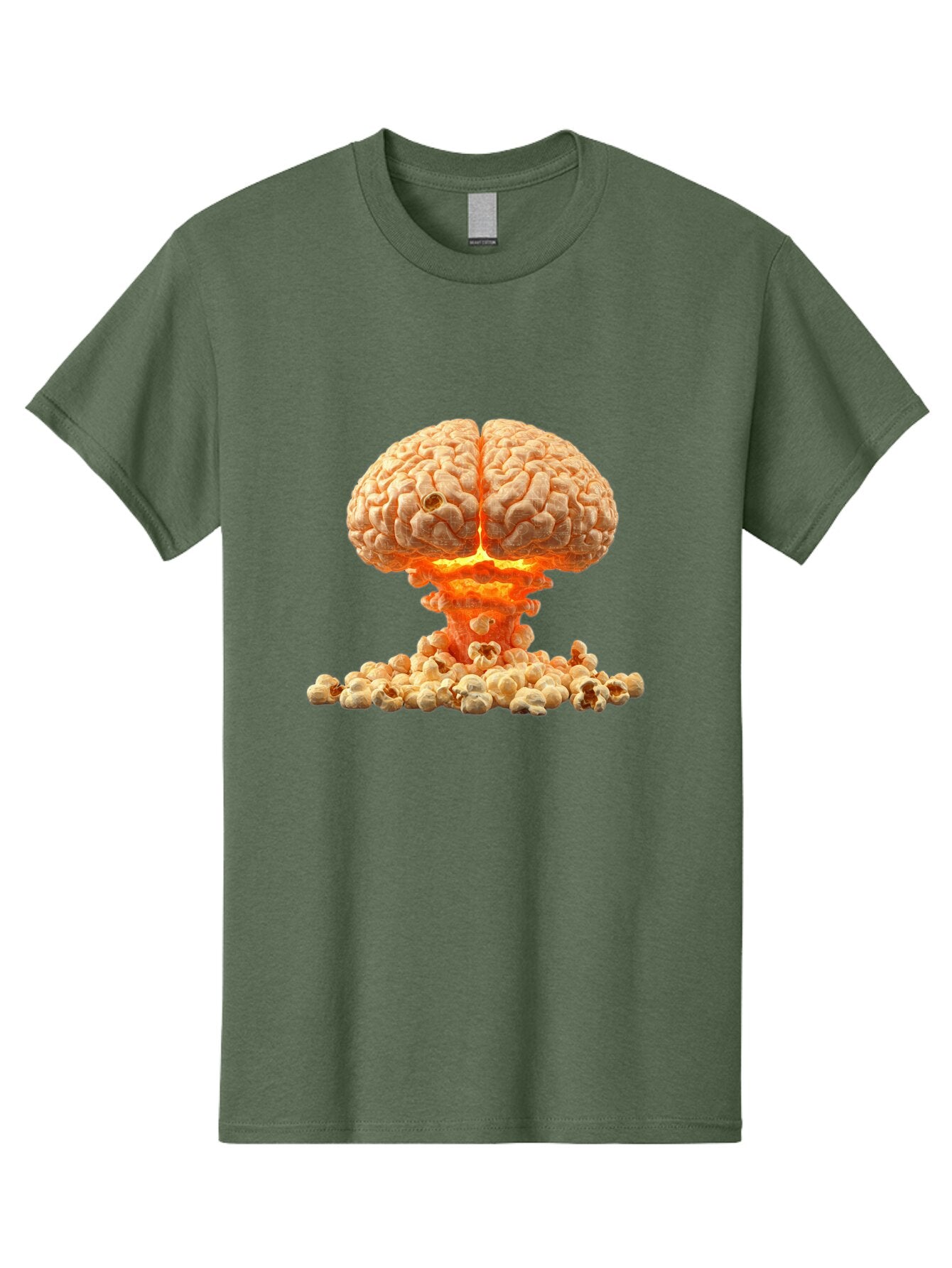 Brain-Explosion-Popcorn Men'S Graphic Tee, 100% Cotton, Comfortable Casual Summer Wear, Machine Washable, Vintage Camera, Old Camera, Antique Camera, Black Camera, Classic Photography, Photography Equipment, Nostalgic Device, Film Camera, Baq386 9