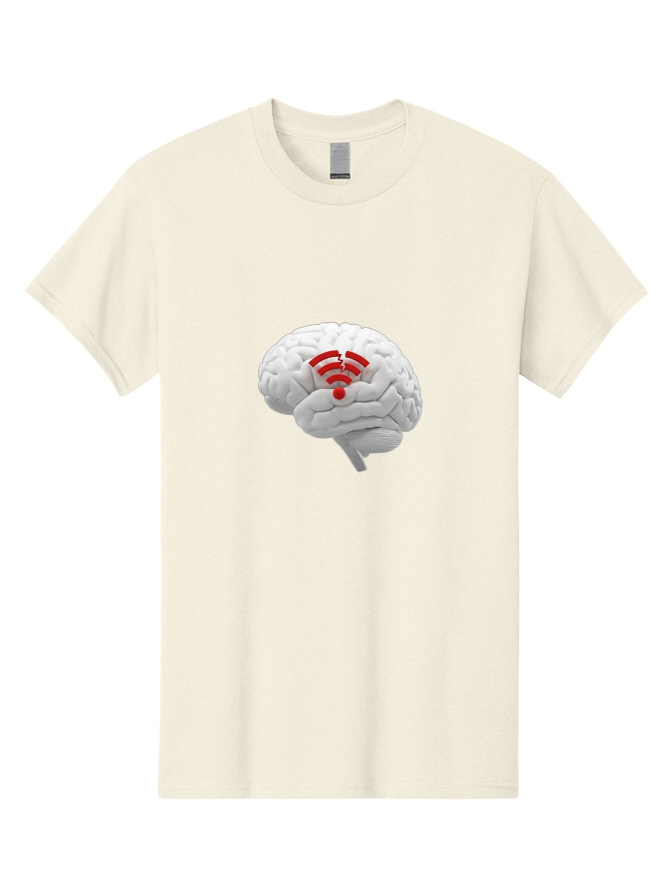 Brain-With-Red-Wifi Men'S Graphic Tee, 100% Cotton, Comfortable Casual Summer Wear, Machine Washable, Vintage Camera, Old Camera, Antique Camera, Black Camera, Classic Photography, Photography Equipment, Nostalgic Device, Film Camera, Baq389 14