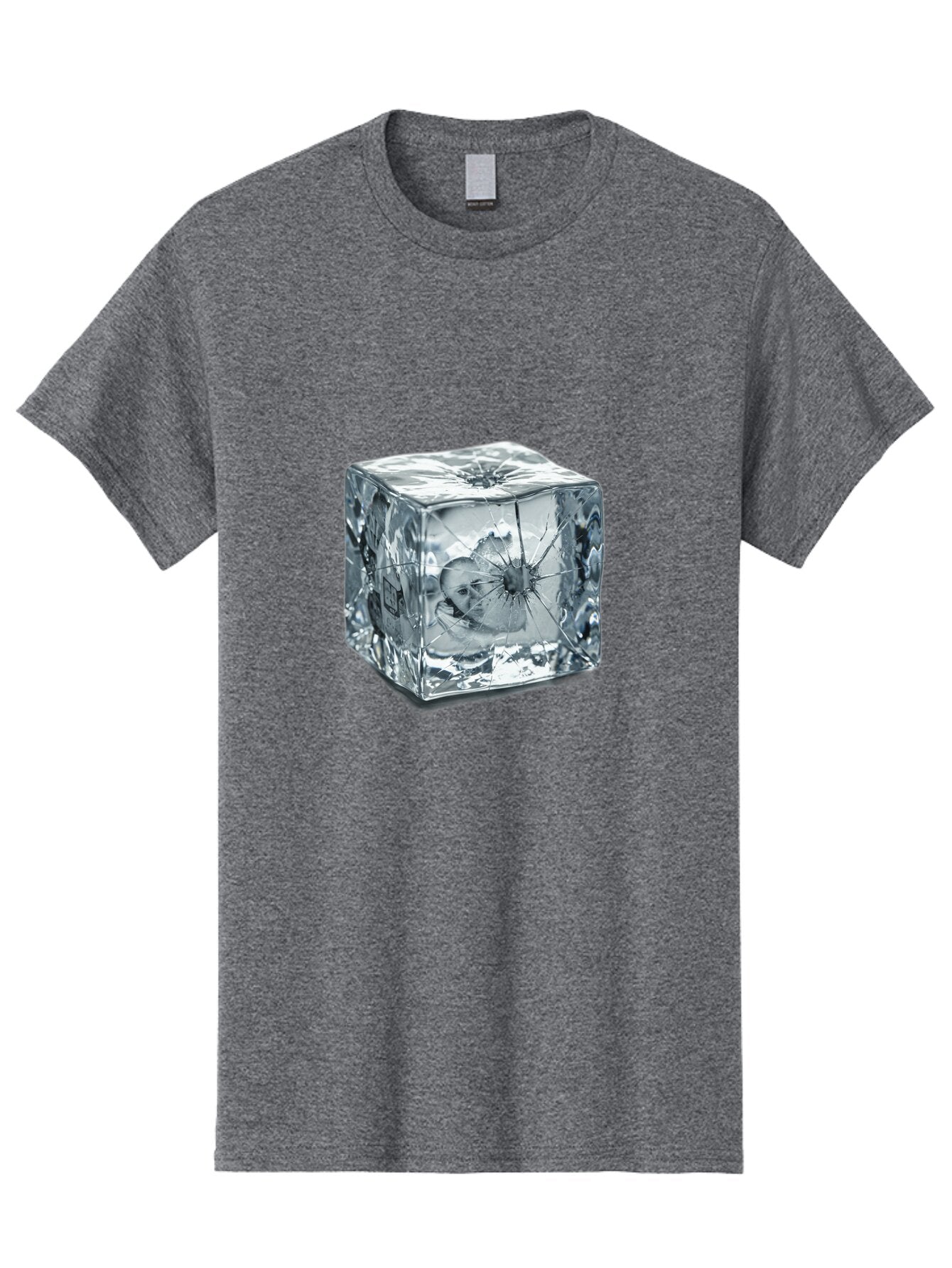 Broken-Ice-Cube Men'S Graphic Tee, 100% Cotton, Comfortable Casual Summer Wear, Machine Washable, Vintage Camera, Old Camera, Antique Camera, Black Camera, Classic Photography, Photography Equipment, Nostalgic Device, Film Camera, Camera Art Baq394 15