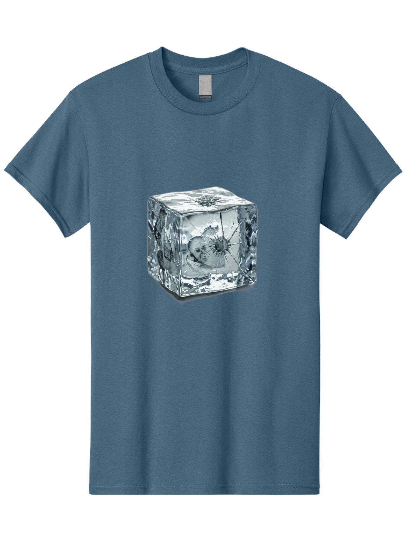 Broken-Ice-Cube Men'S Graphic Tee, 100% Cotton, Comfortable Casual Summer Wear, Machine Washable, Vintage Camera, Old Camera, Antique Camera, Black Camera, Classic Photography, Photography Equipment, Nostalgic Device, Film Camera, Camera Art Baq394 14